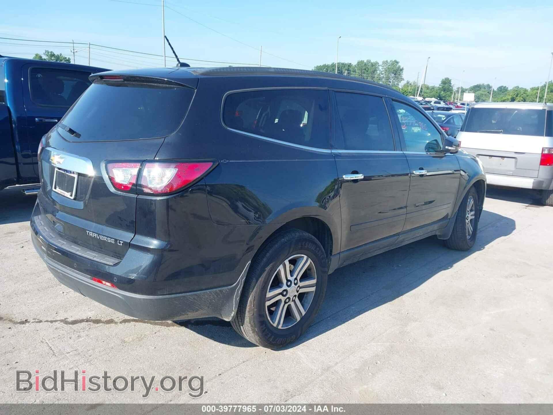 2015 CHEVROLET TRAVERSE - VIN: 1GNKVHKD7FJ176529 - Фото 4