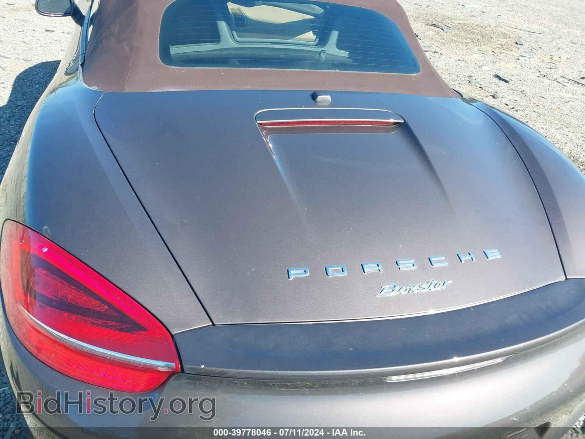 2015 PORSCHE BOXSTER - VIN: WP0CA2A82FS121071 - Фото 10