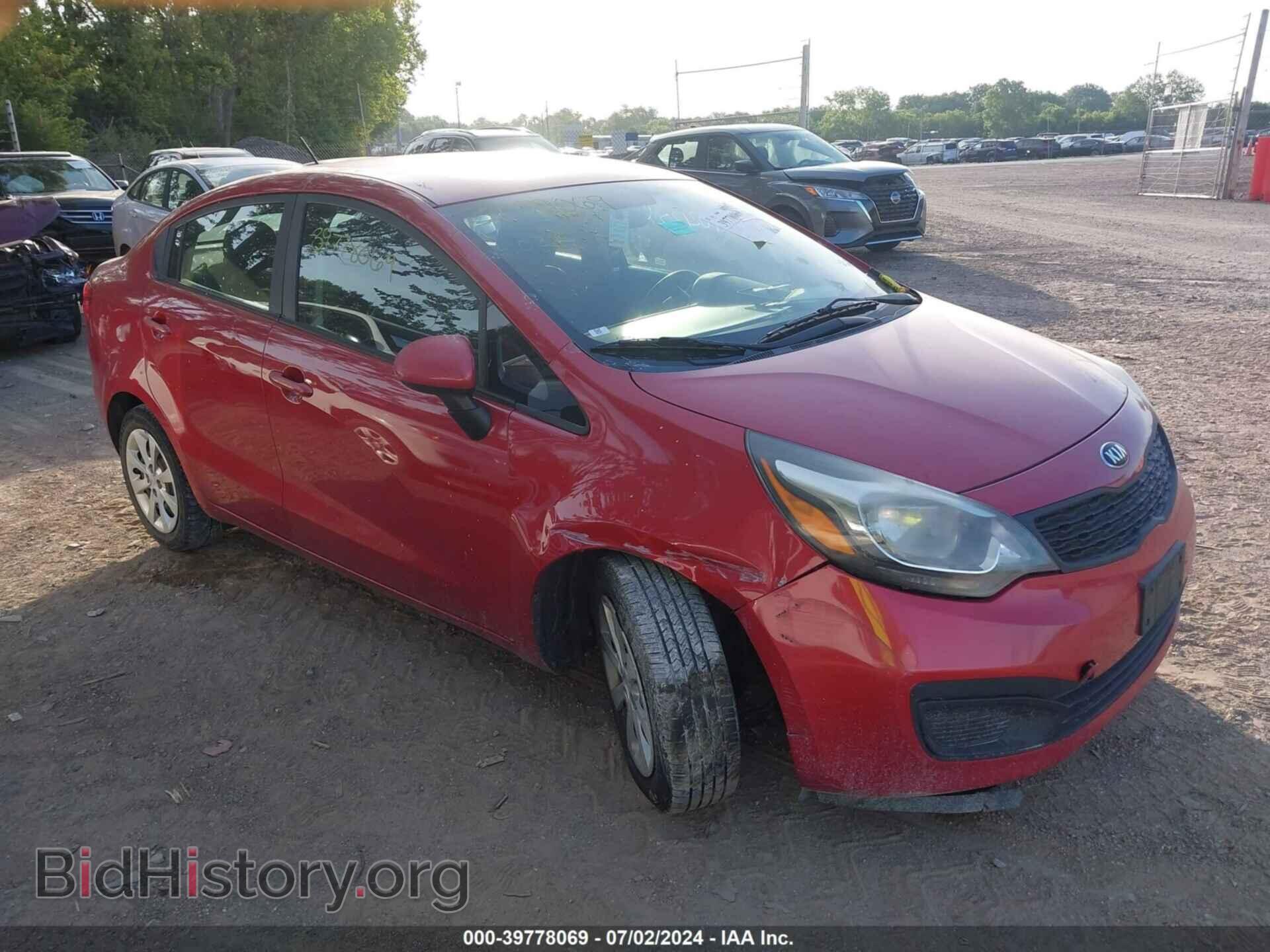 Photo KNADM4A36E6402127 - KIA RIO 2014