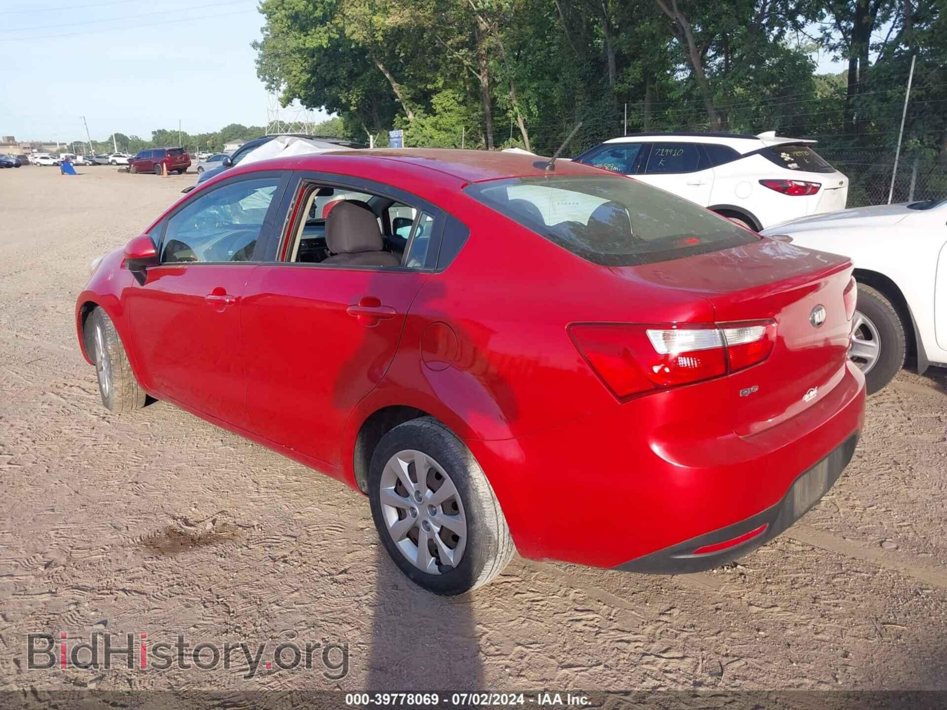 2014 KIA RIO - VIN: KNADM4A36E6402127 - Фото 3