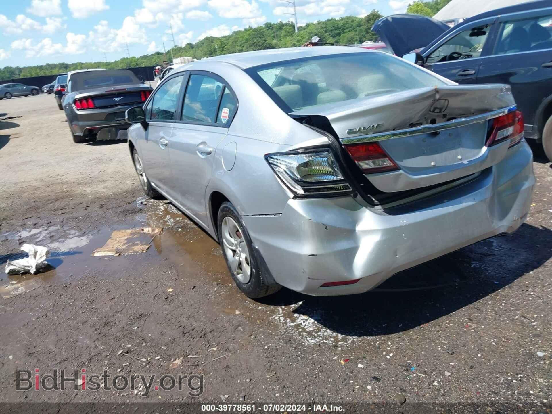 2013 HONDA CIVIC - VIN: 2HGFB2F57DH551175 - Photo 3