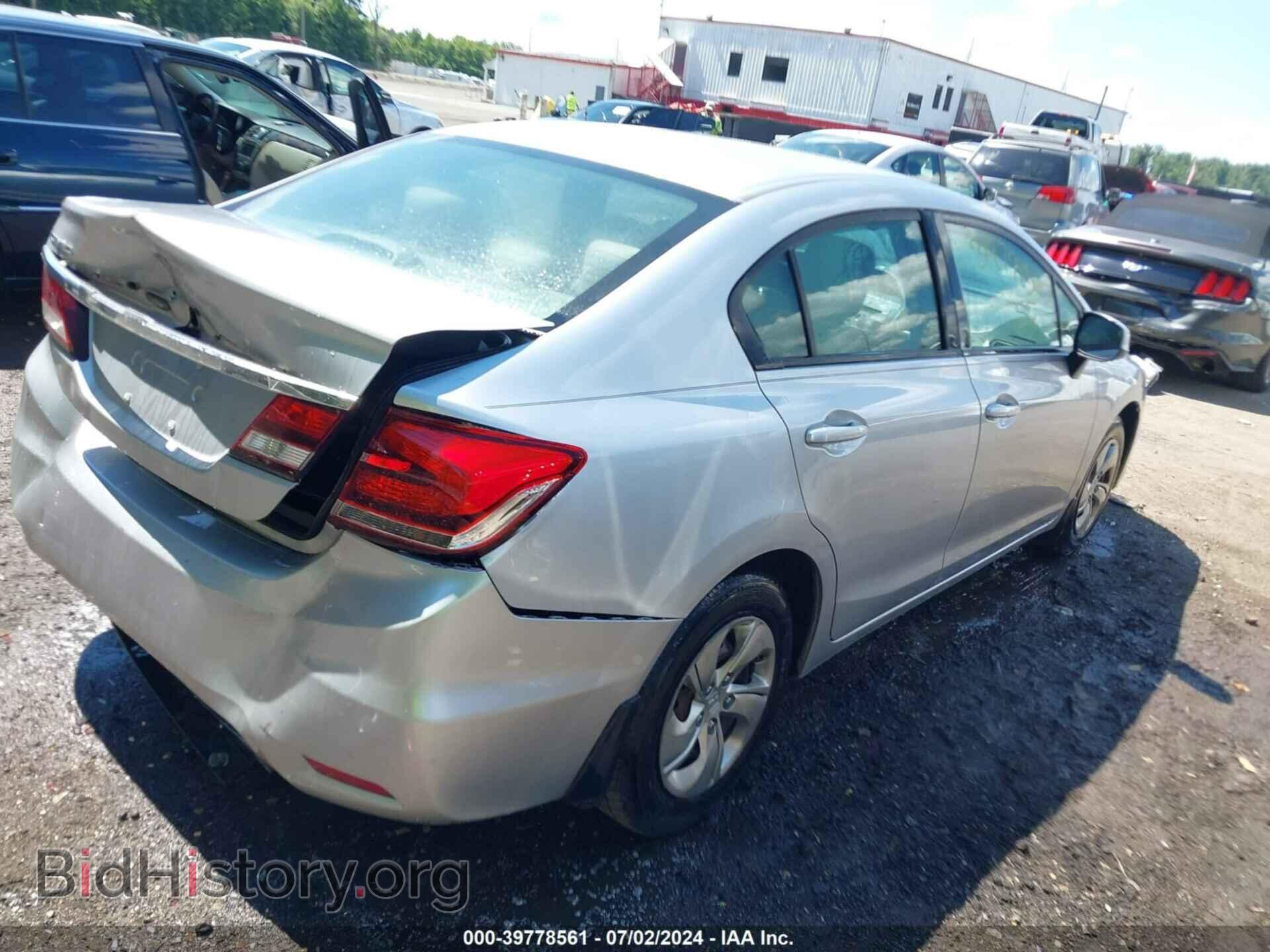 2013 HONDA CIVIC - VIN: 2HGFB2F57DH551175 - Photo 4