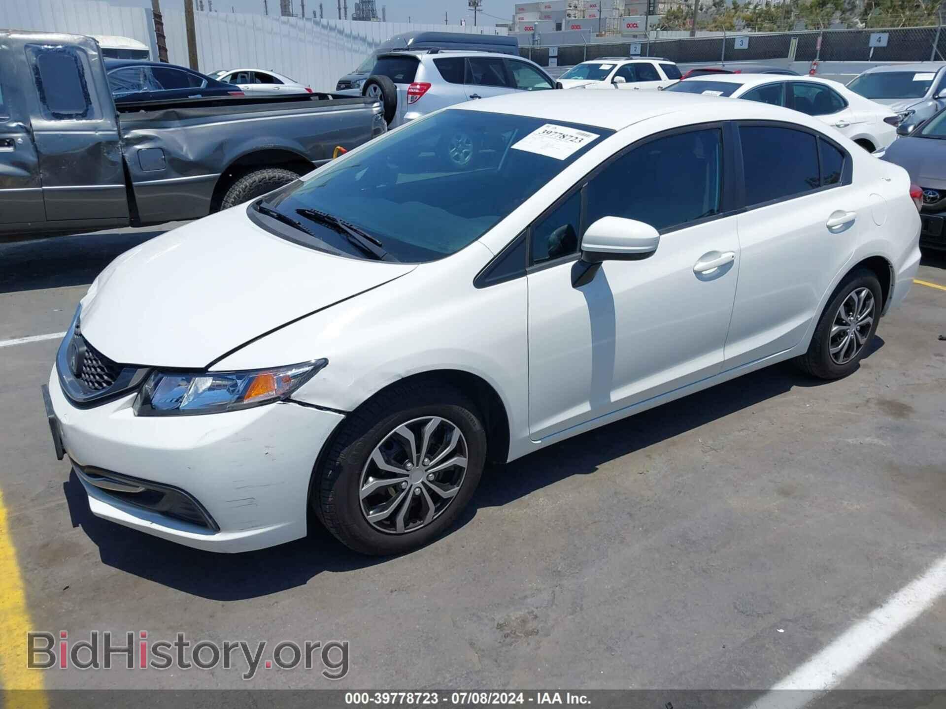 2015 HONDA CIVIC - VIN: 2HGFB2F53FH538376 - Фото 2