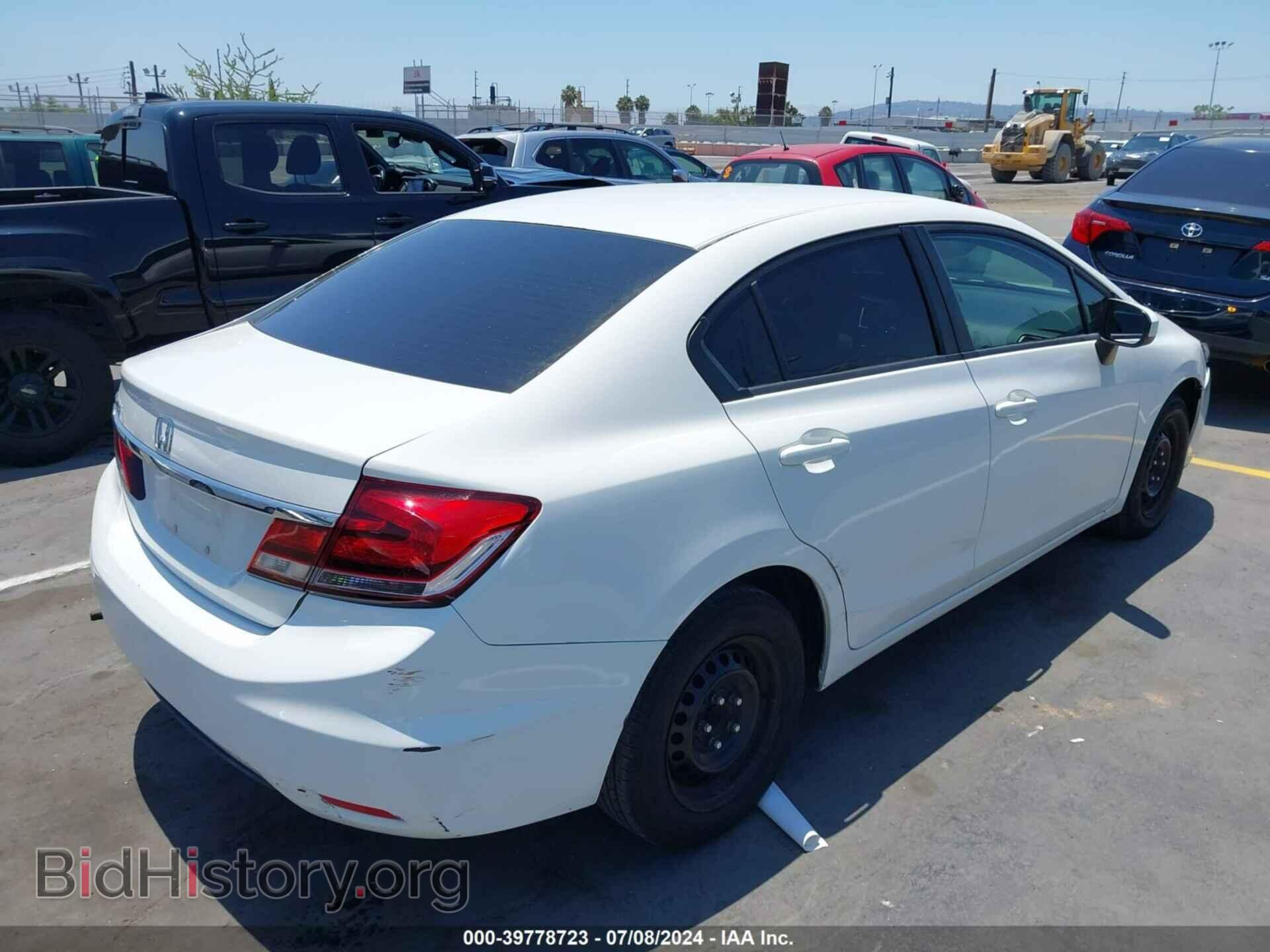 2015 HONDA CIVIC - VIN: 2HGFB2F53FH538376 - Фото 4