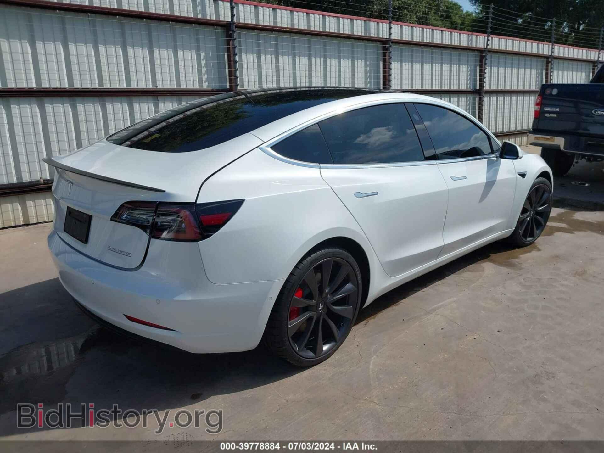 2020 TESLA MODEL 3 - VIN: 5YJ3E1ECXLF742872 - Фото 4