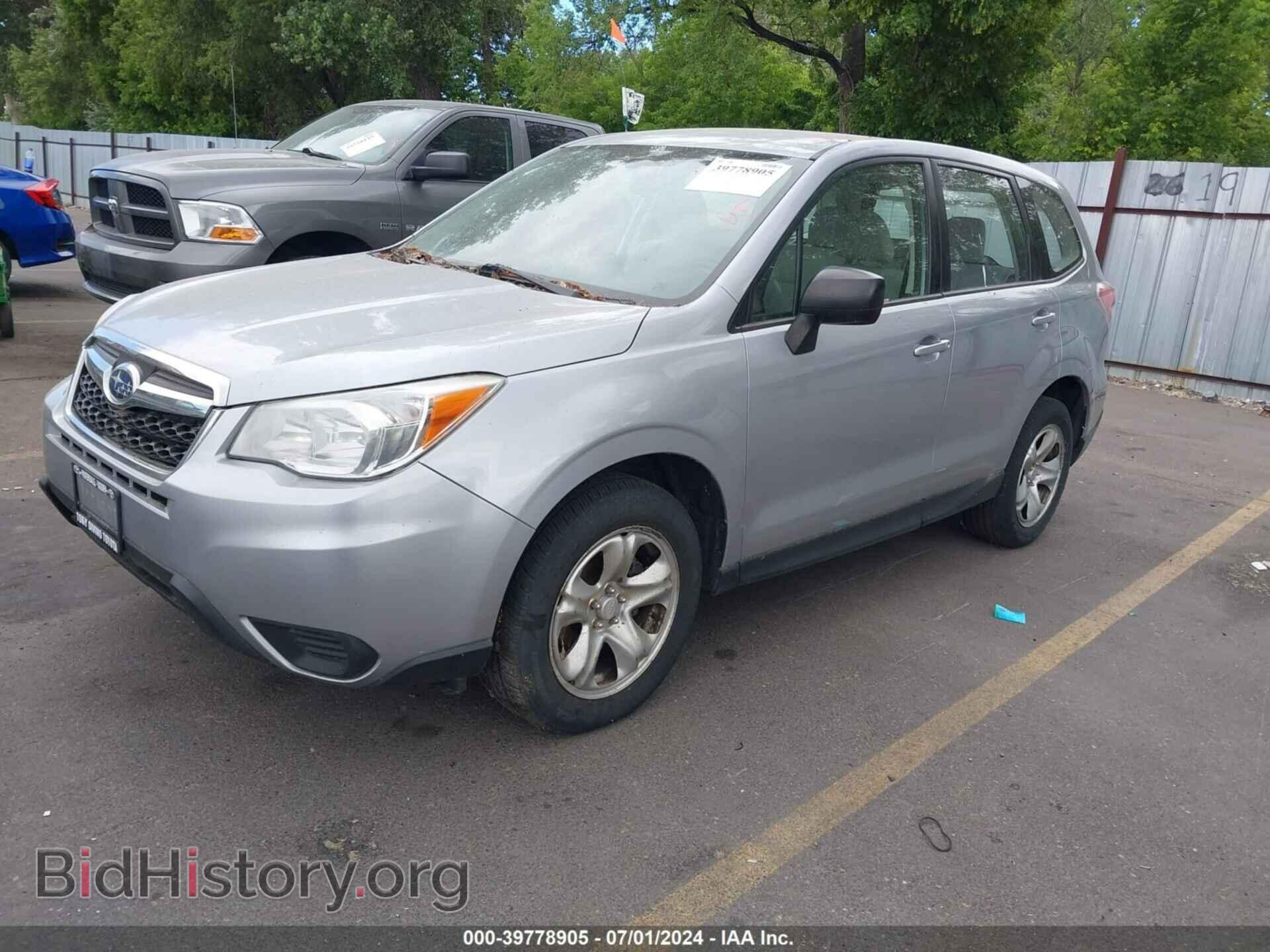 2014 SUBARU FORESTER - VIN: JF2SJAAC0EH458068 - Photo 2