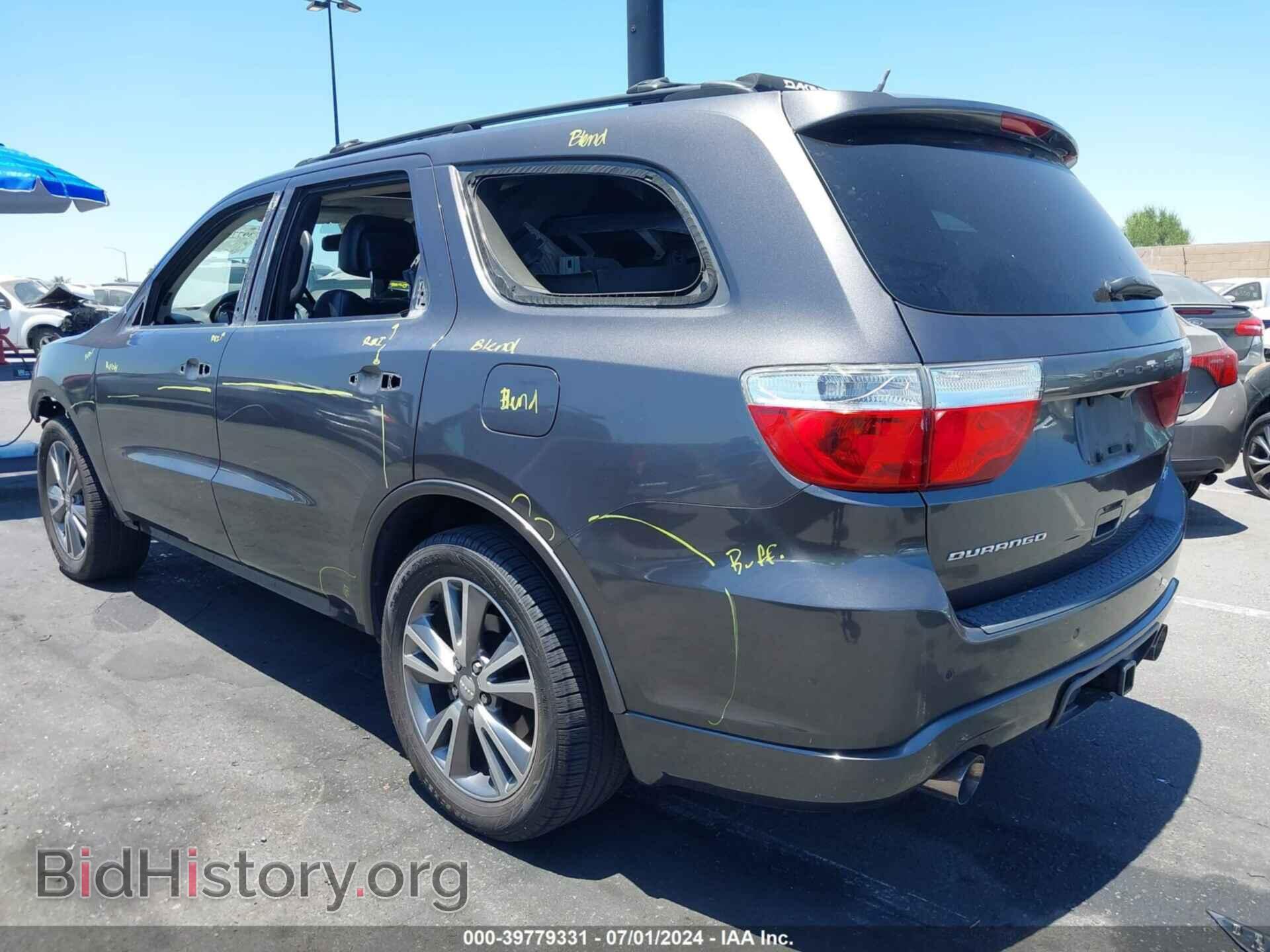2013 DODGE DURANGO - VIN: 1C4SDHCT6DC692481 - Photo 3