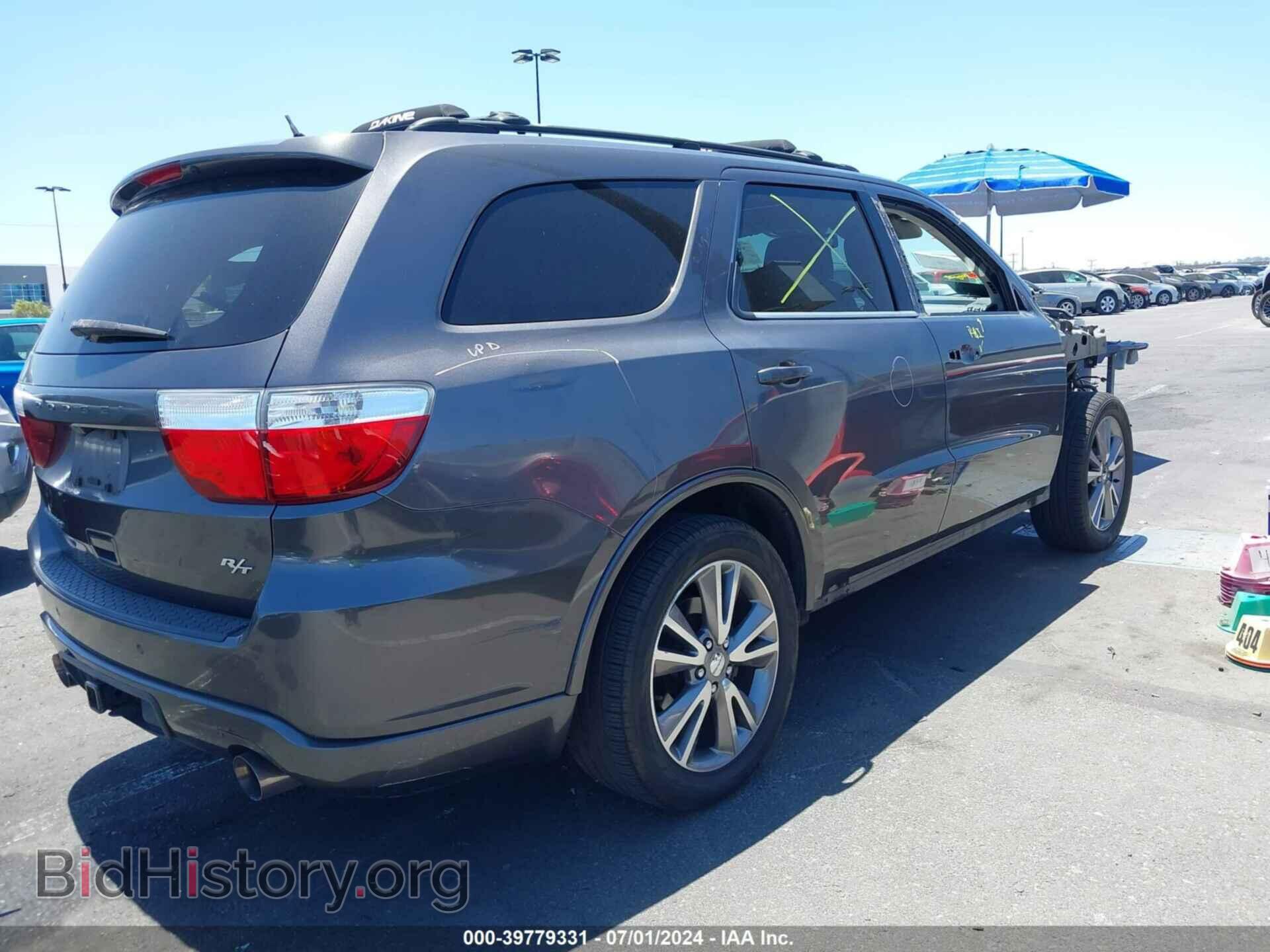 2013 DODGE DURANGO - VIN: 1C4SDHCT6DC692481 - Photo 4
