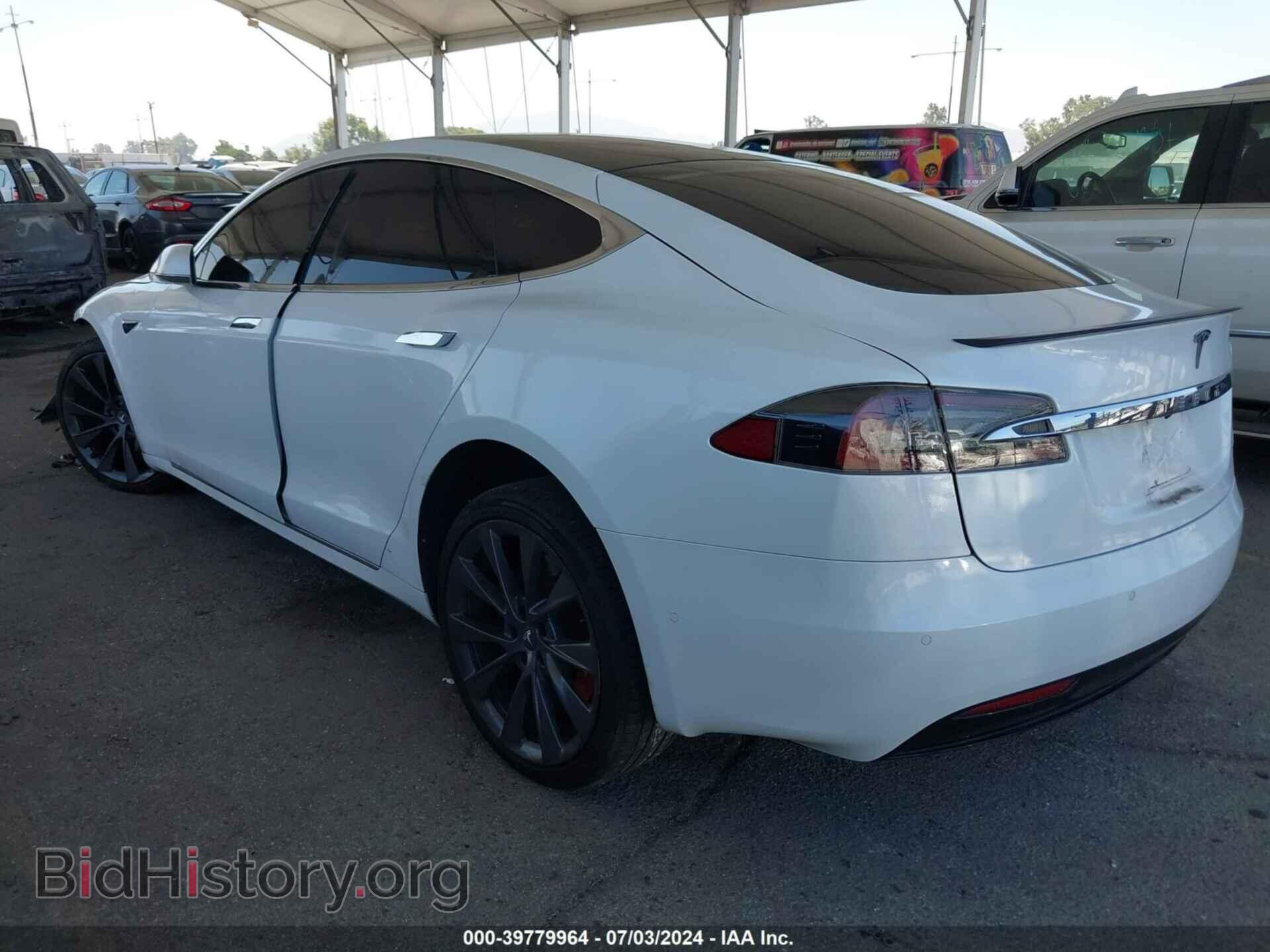 2020 TESLA MODEL S - VIN: 5YJSA1E41LF366496 - Фото 3