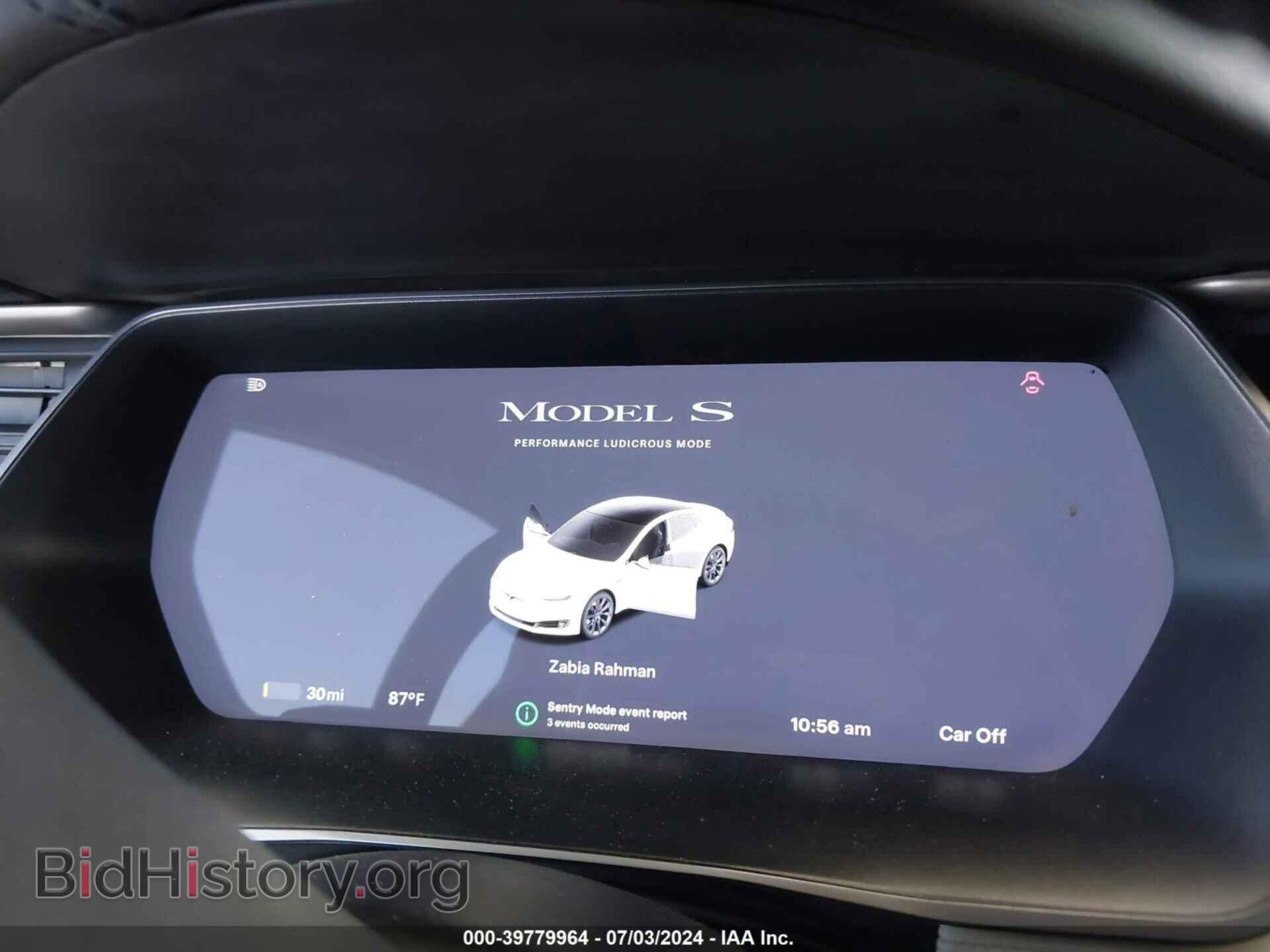 2020 TESLA MODEL S - VIN: 5YJSA1E41LF366496 - Фото 7