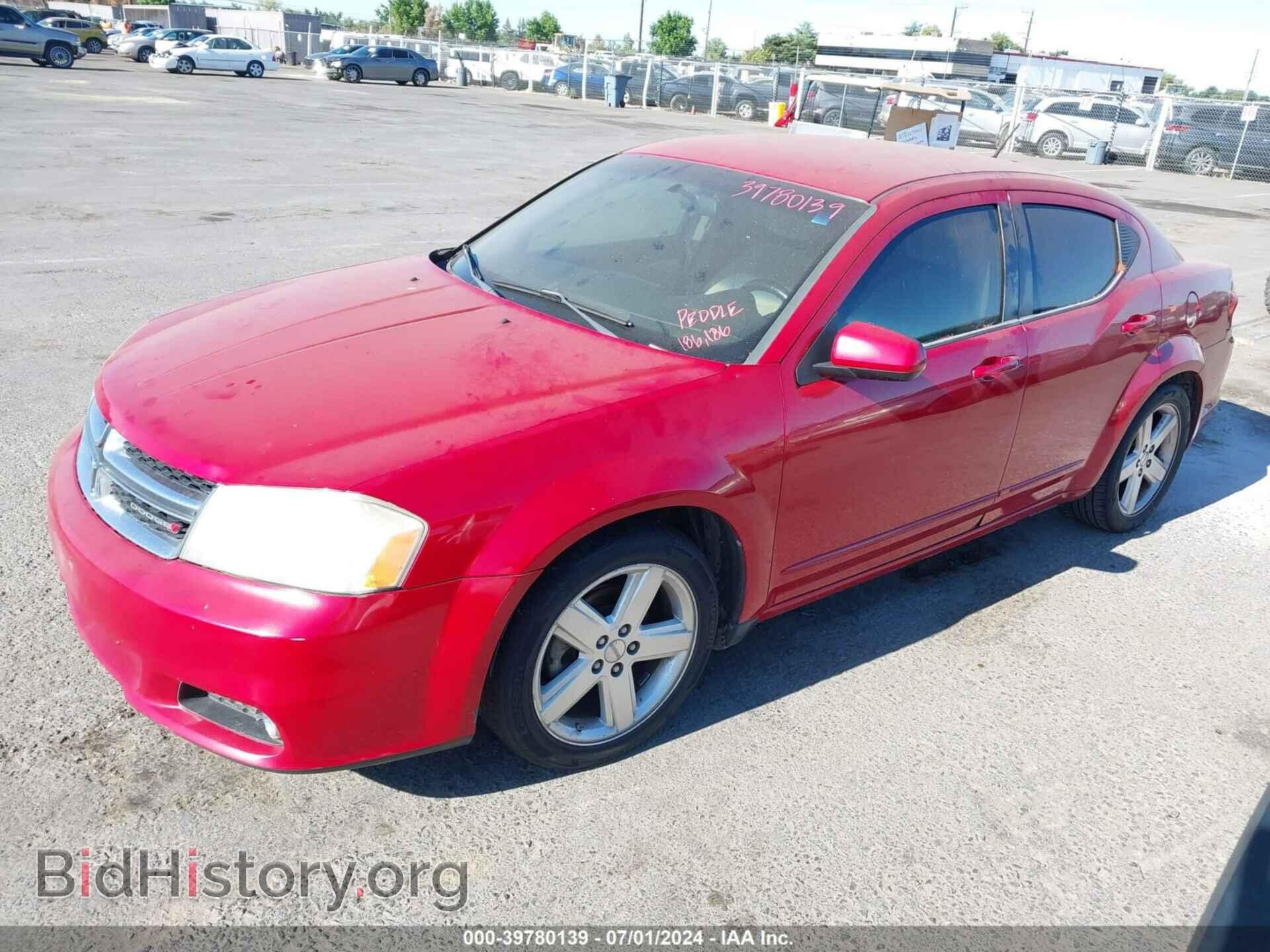 2013 DODGE AVENGER - VIN: 1C3CDZCB9DN608650 - Фото 2