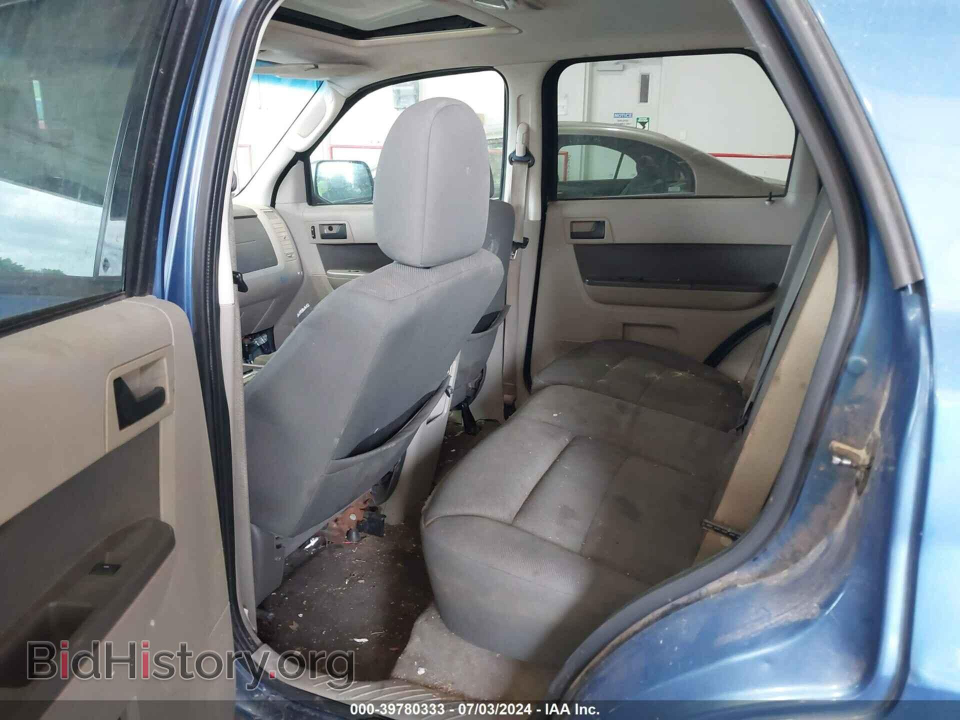 2009 FORD ESCAPE - VIN: 1FMCU03719KC59538 - Фото 8