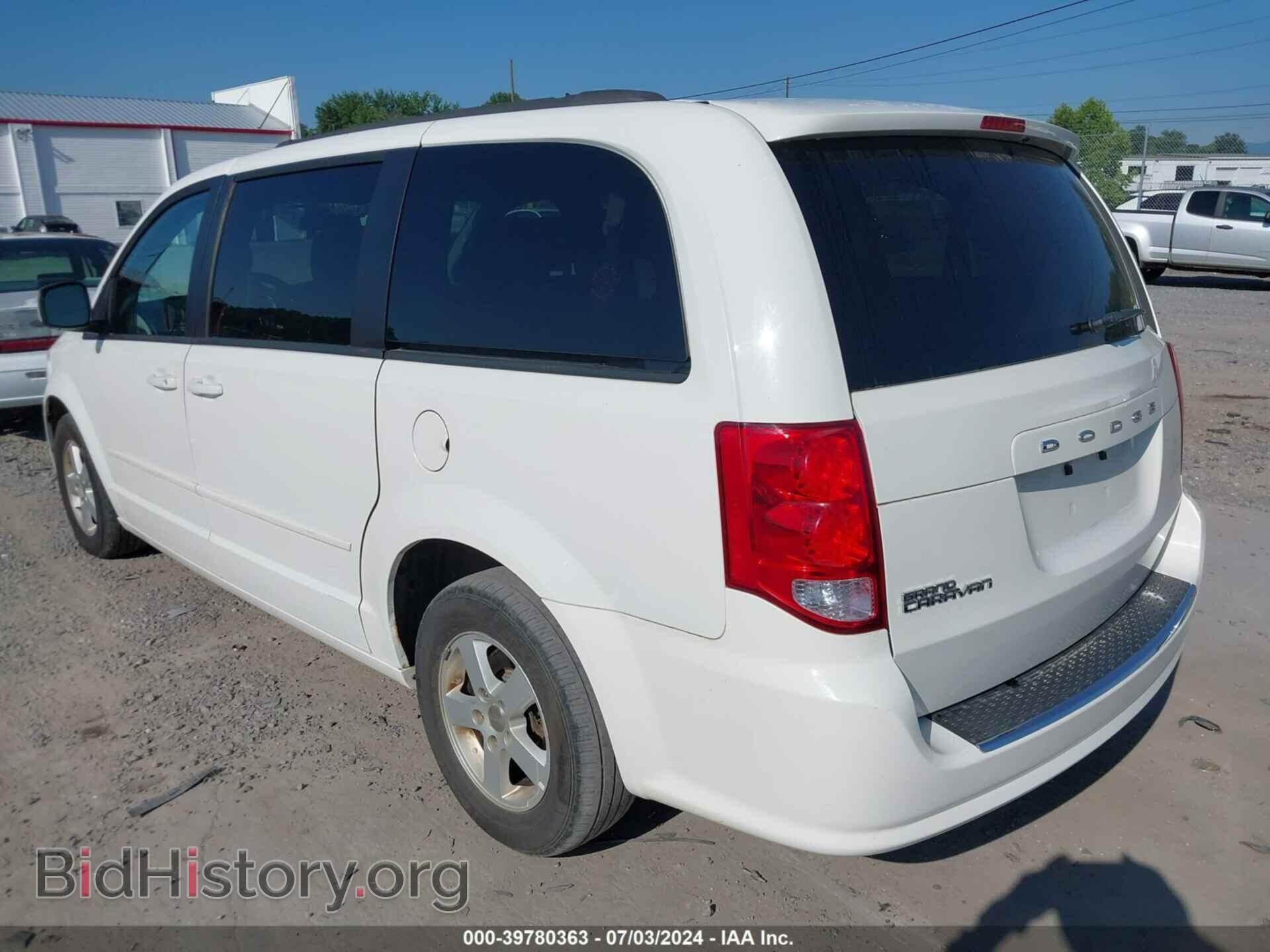2013 DODGE GRAND CARAVAN - VIN: 2C4RDGCG7DR544293 - Фото 3