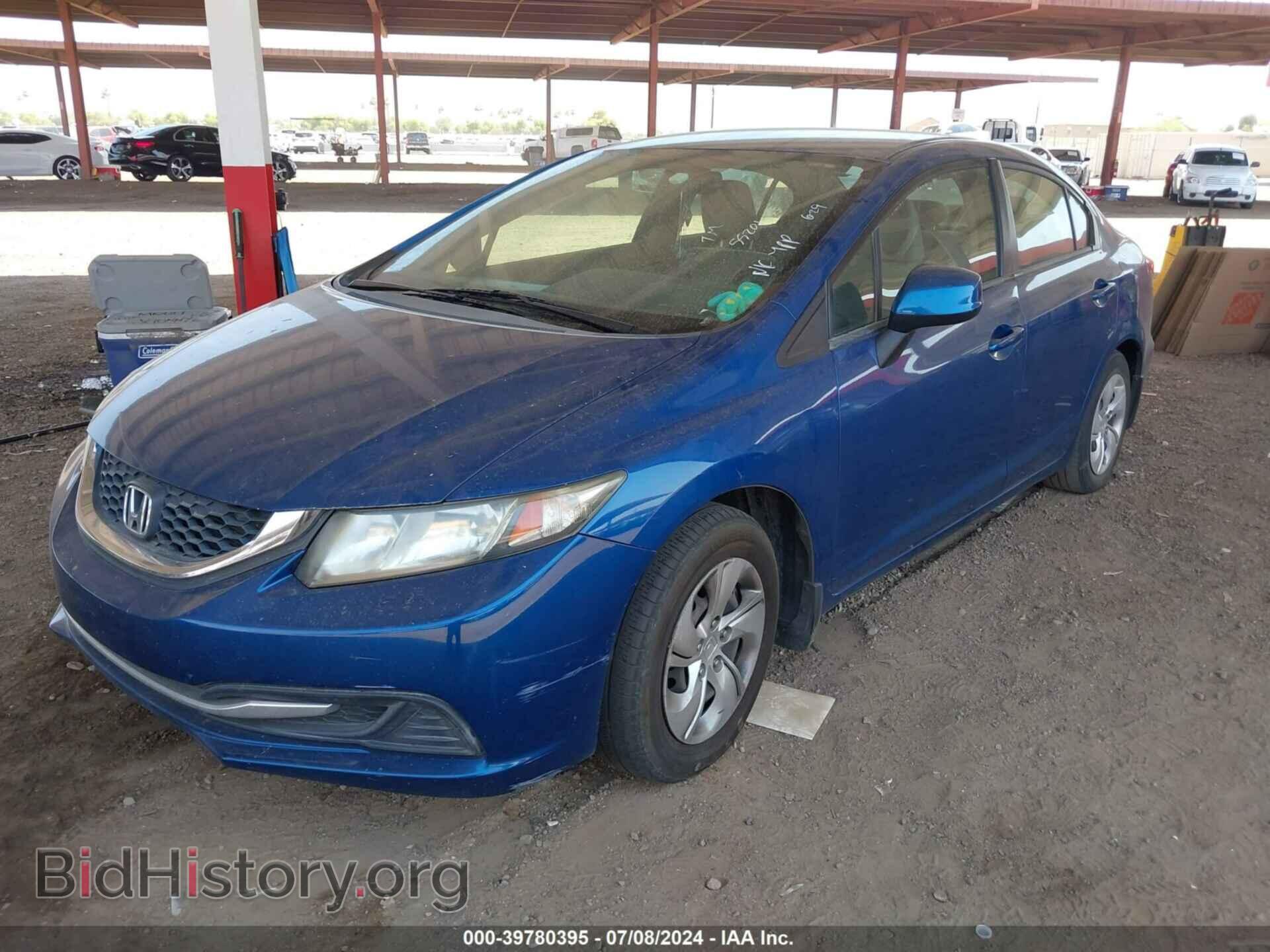 2013 HONDA CIVIC - VIN: 2HGFB2F55DH552017 - Photo 2