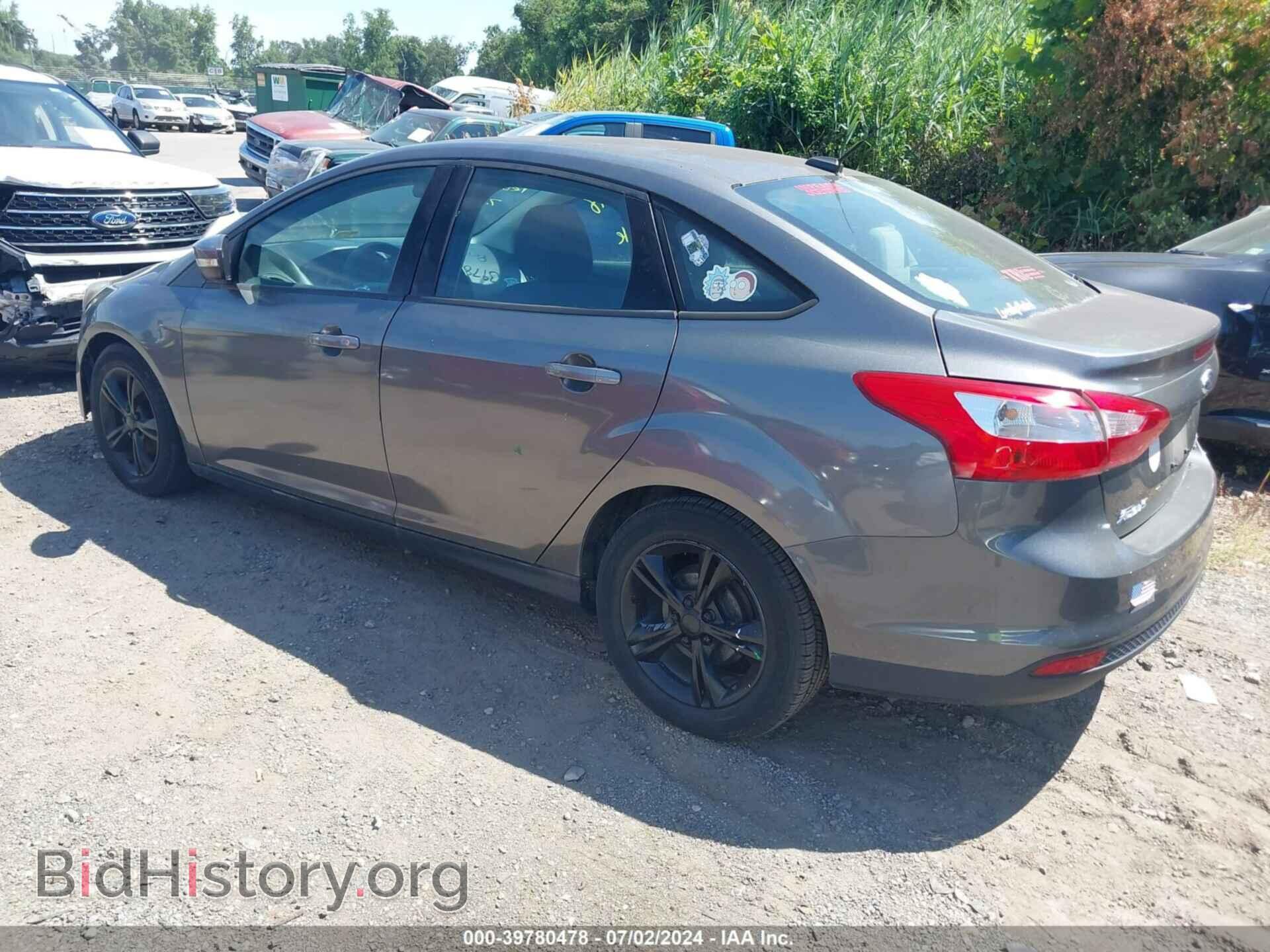 2014 FORD FOCUS - VIN: 1FADP3F26EL339316 - Фото 3