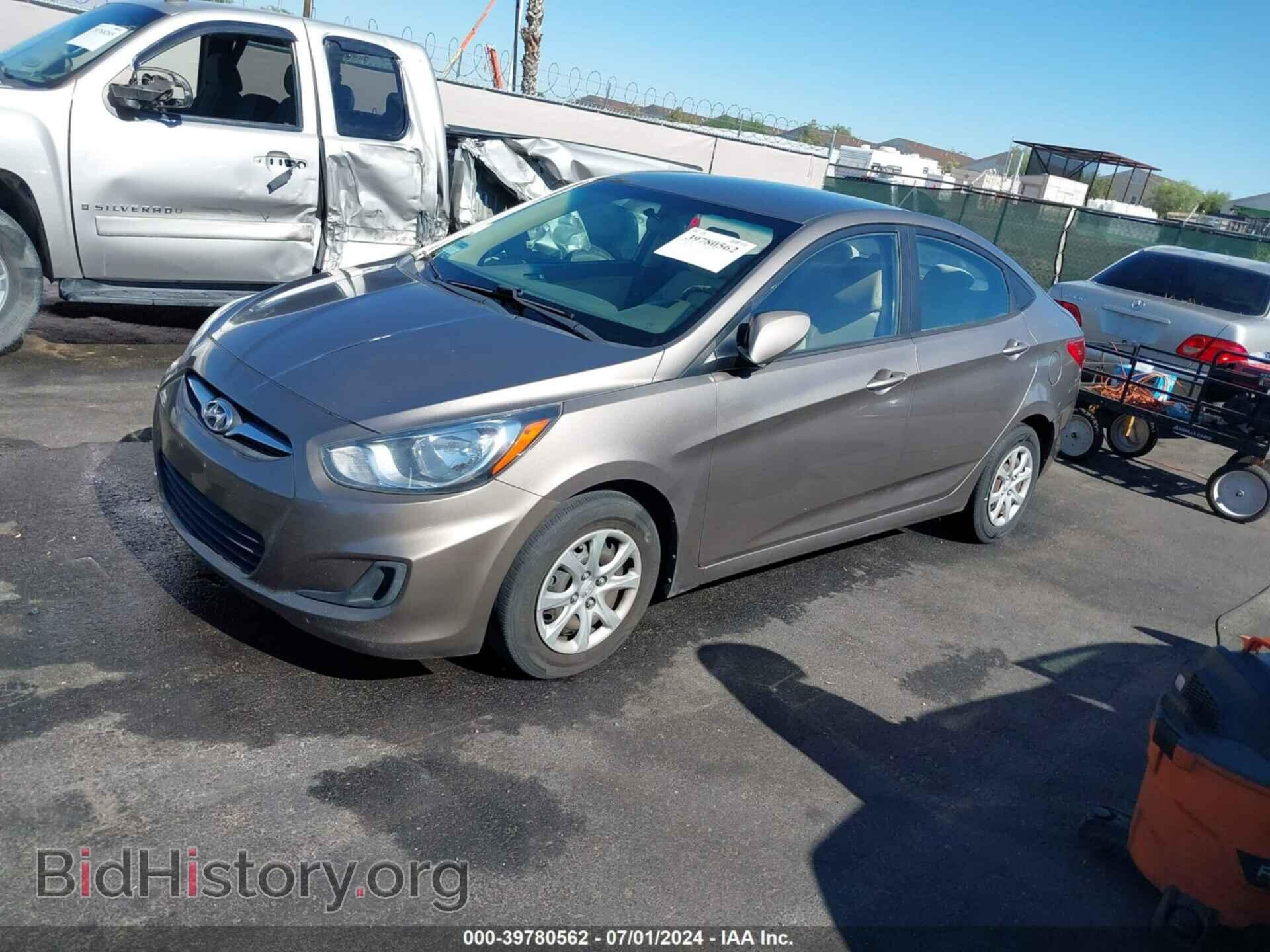 2013 HYUNDAI ACCENT - VIN: KMHCT4AE9DU521055 - Фото 2