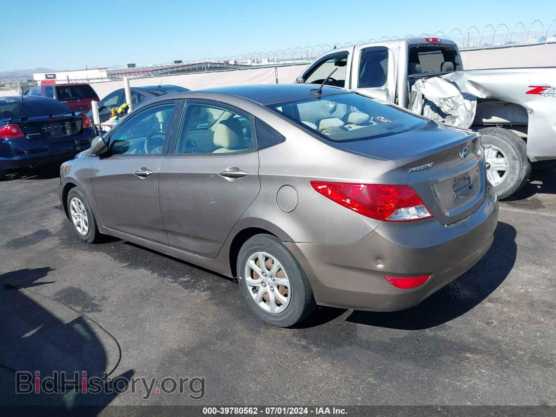 2013 HYUNDAI ACCENT - VIN: KMHCT4AE9DU521055 - Фото 3