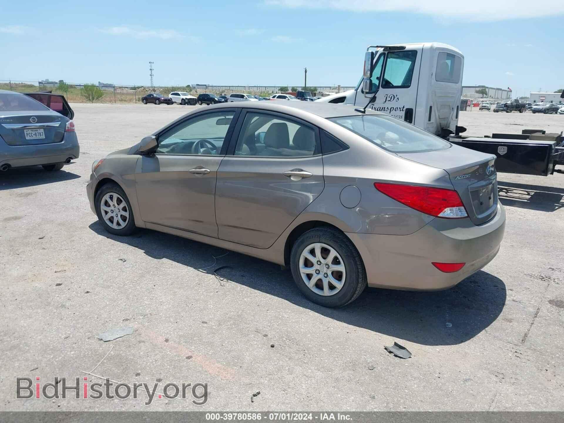 2013 HYUNDAI ACCENT - VIN: KMHCT4AE4DU503871 - Фото 3