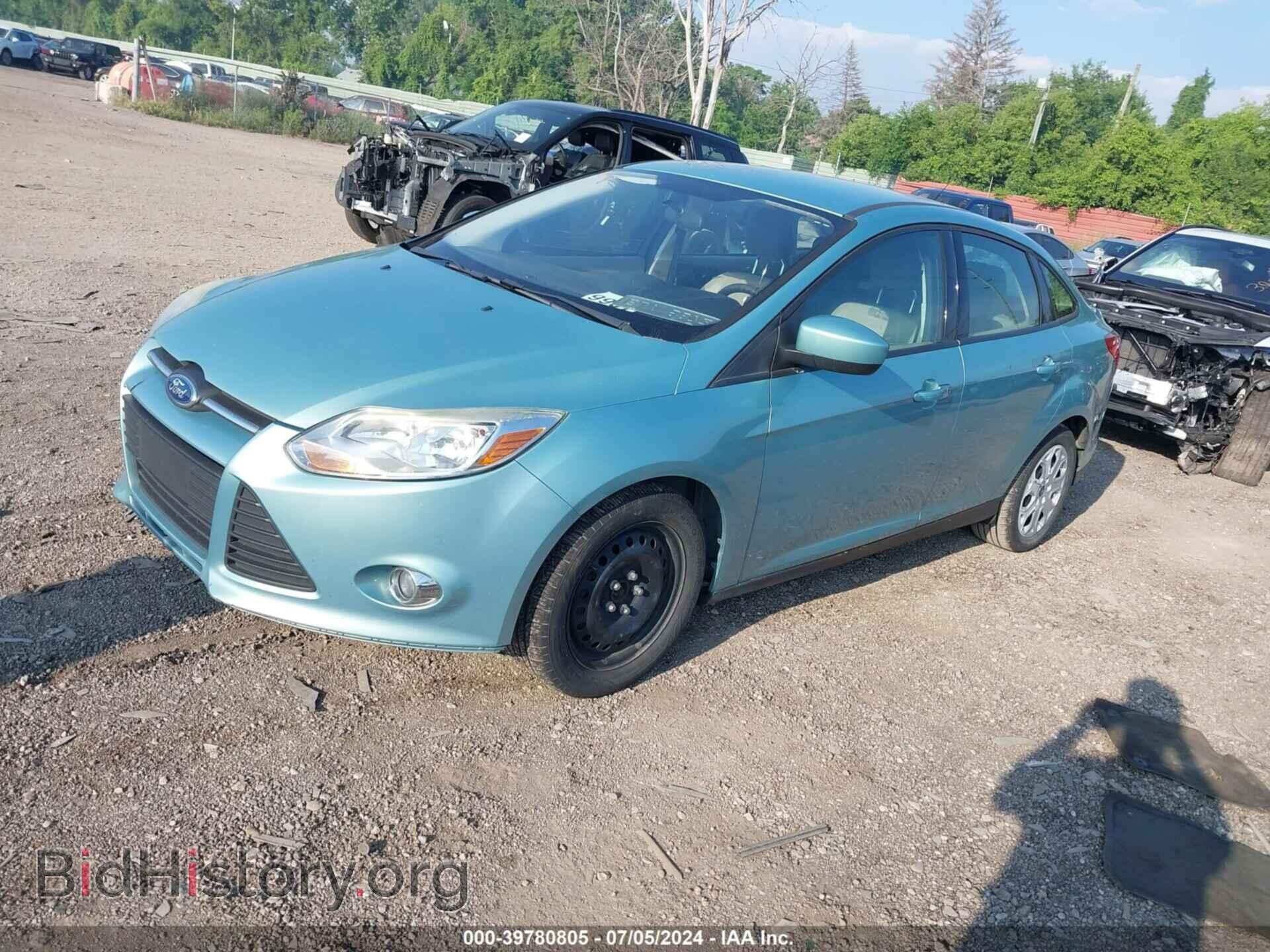 2012 FORD FOCUS - VIN: 1FAHP3F21CL319974 - Фото 2