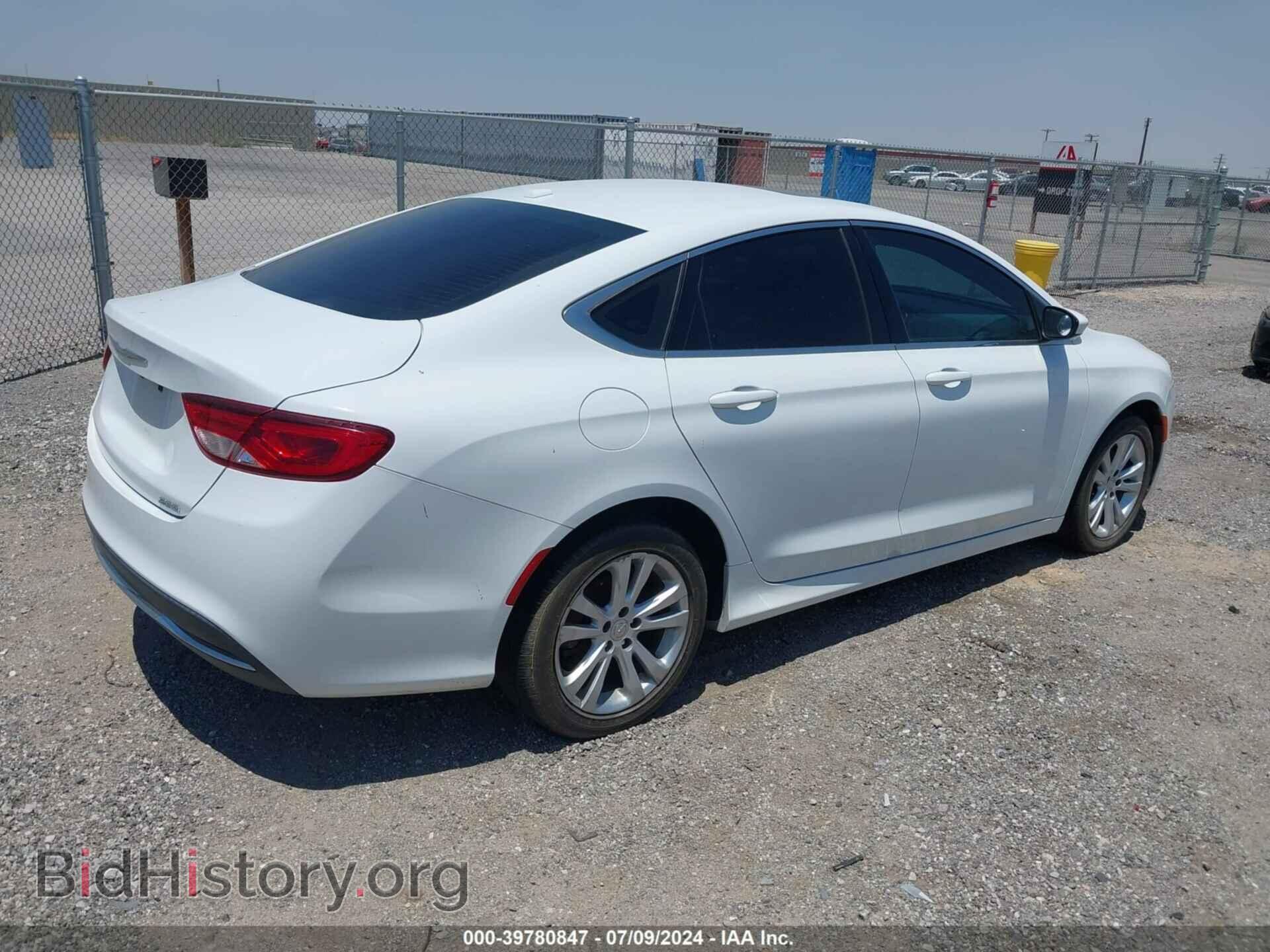 2015 CHRYSLER 200 - VIN: 1C3CCCAB9FN625017 - Фото 4