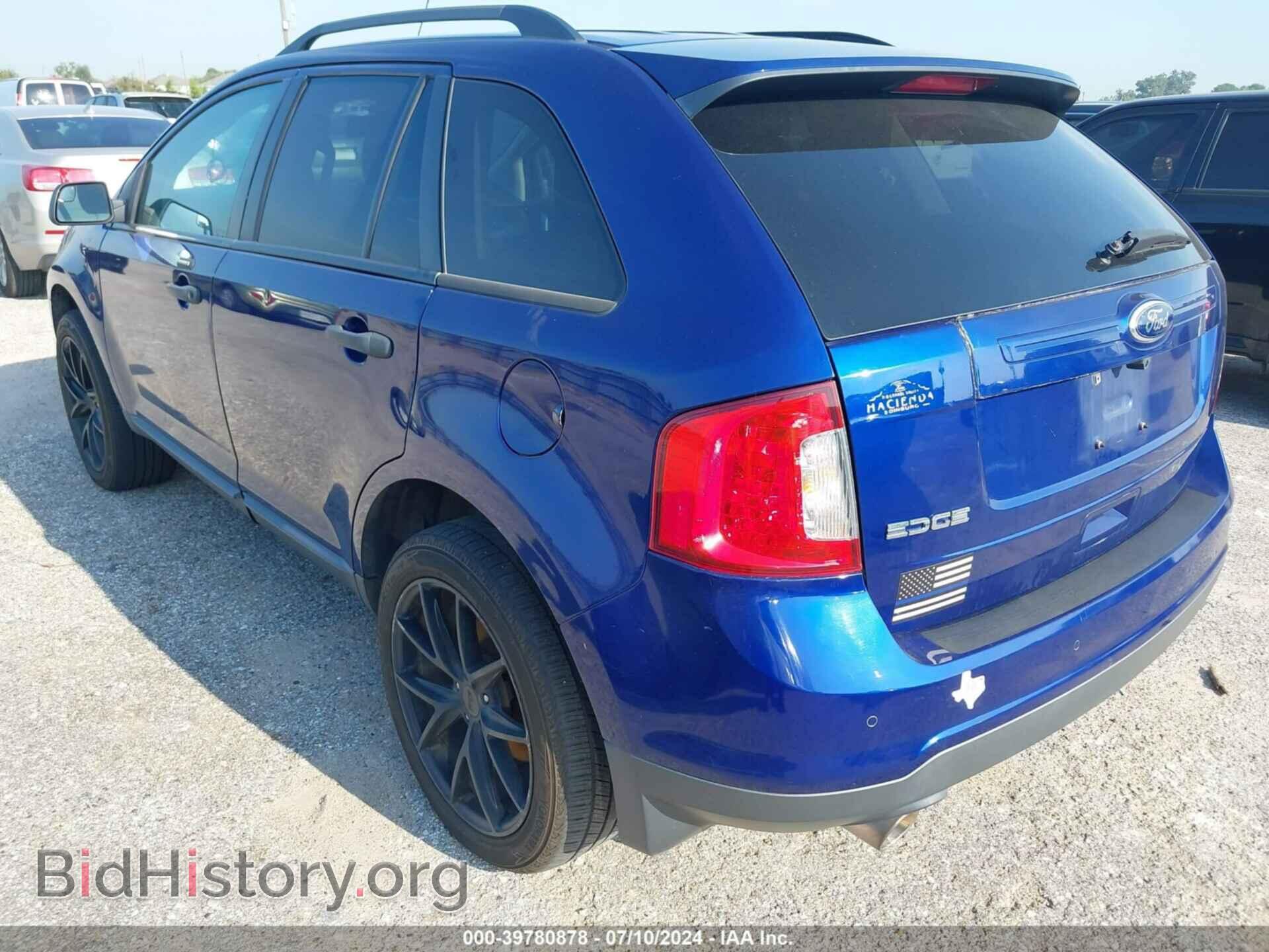 2013 FORD EDGE - VIN: 2FMDK3GC4DBC74007 - Фото 3