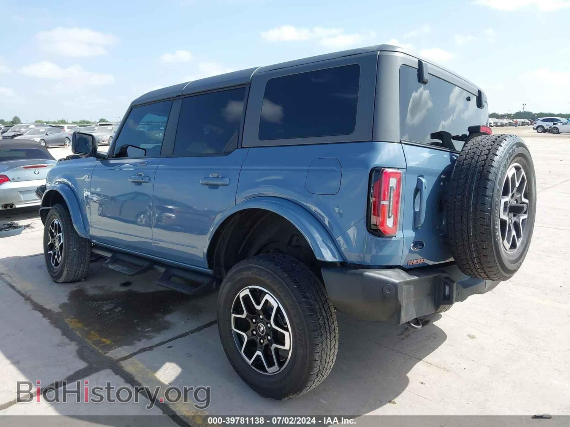 2023 FORD BRONCO - VIN: 1FMEE5DPXPLB47135 - Фото 3