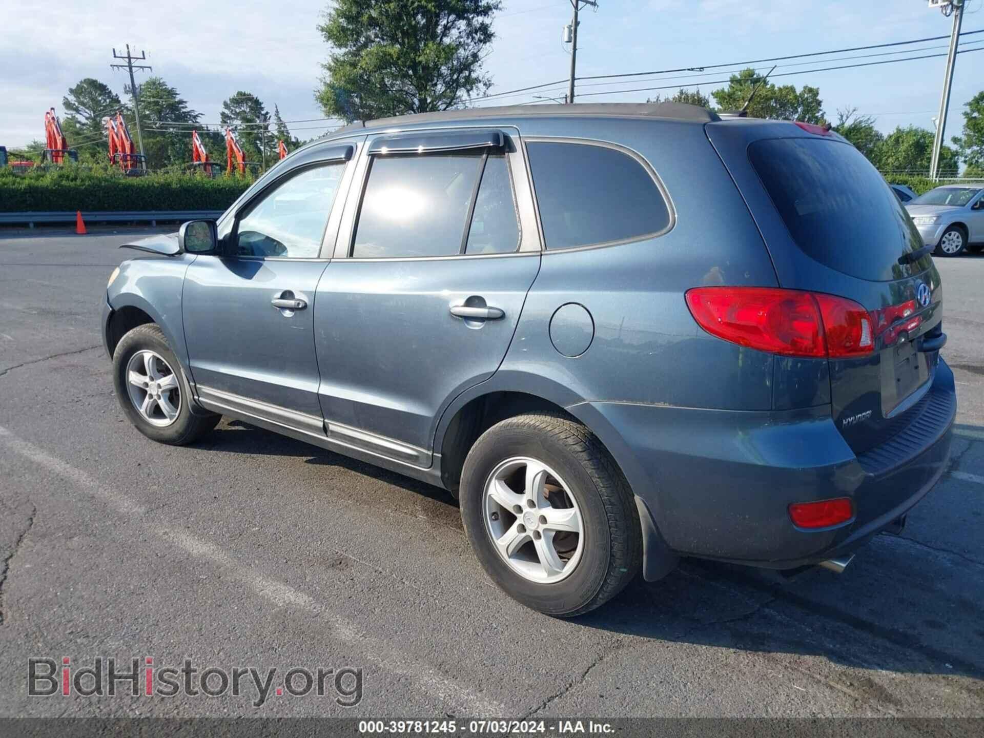 2008 HYUNDAI SANTA FE - VIN: 5NMSG13D58H200716 - Фото 3