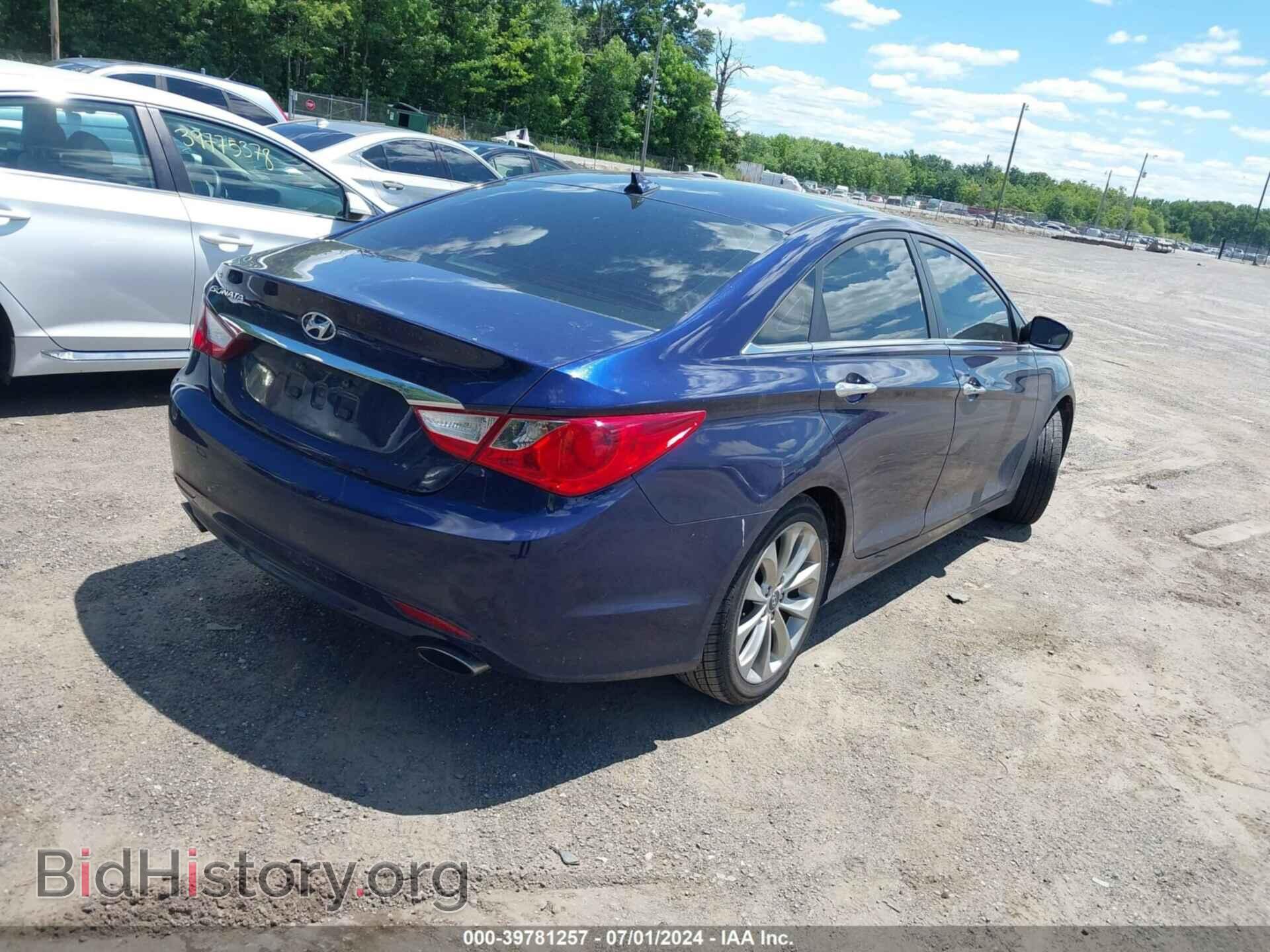 2013 HYUNDAI SONATA - VIN: 5NPEC4AC7DH737847 - Фото 4