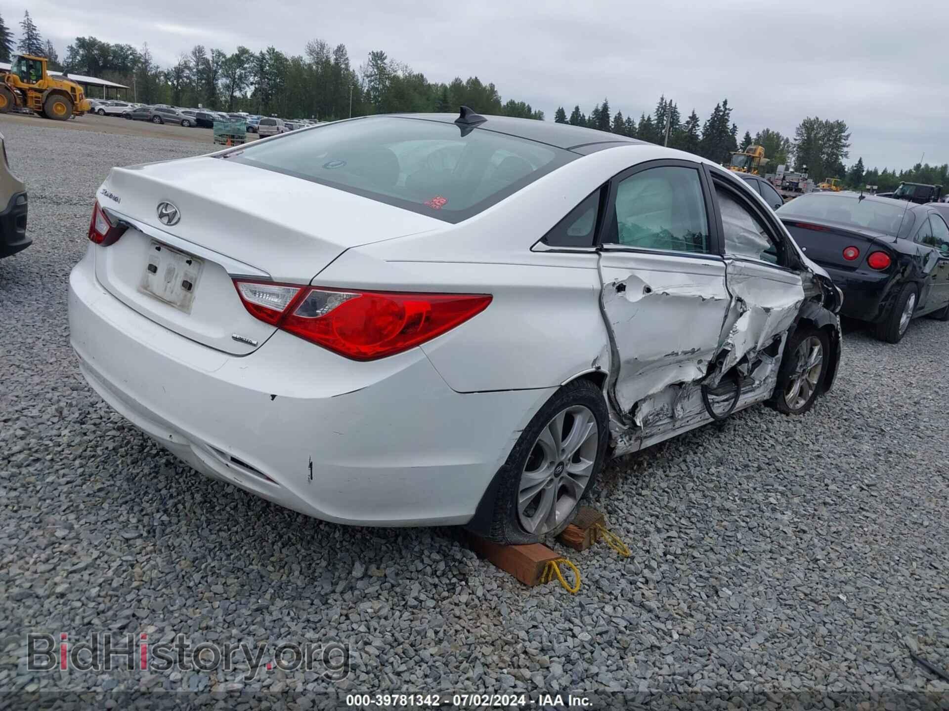 2012 HYUNDAI SONATA - VIN: 5NPEC4ACXCH446418 - Фото 4
