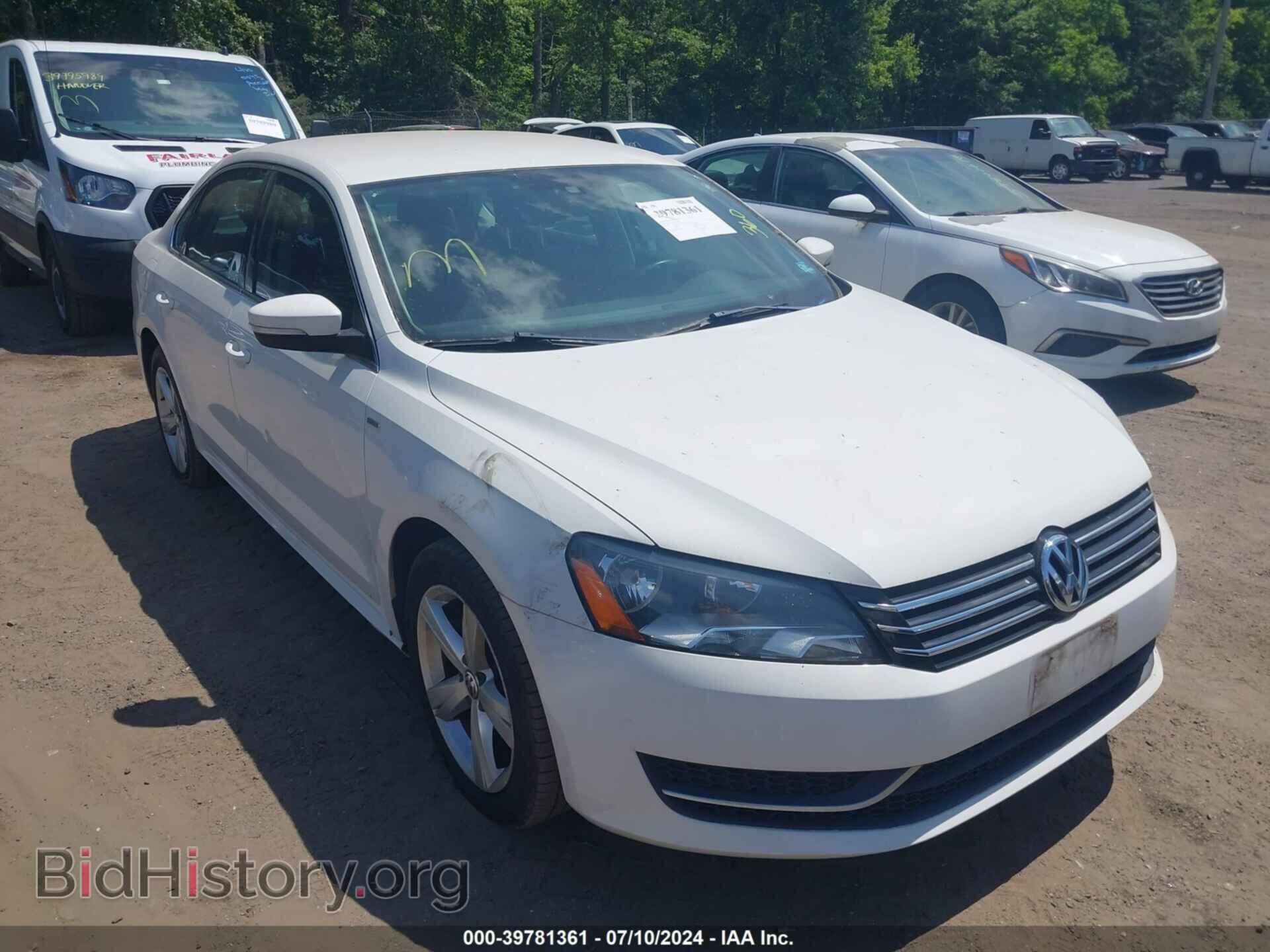 Photo 1VWAT7A38EC044862 - VOLKSWAGEN PASSAT 2014