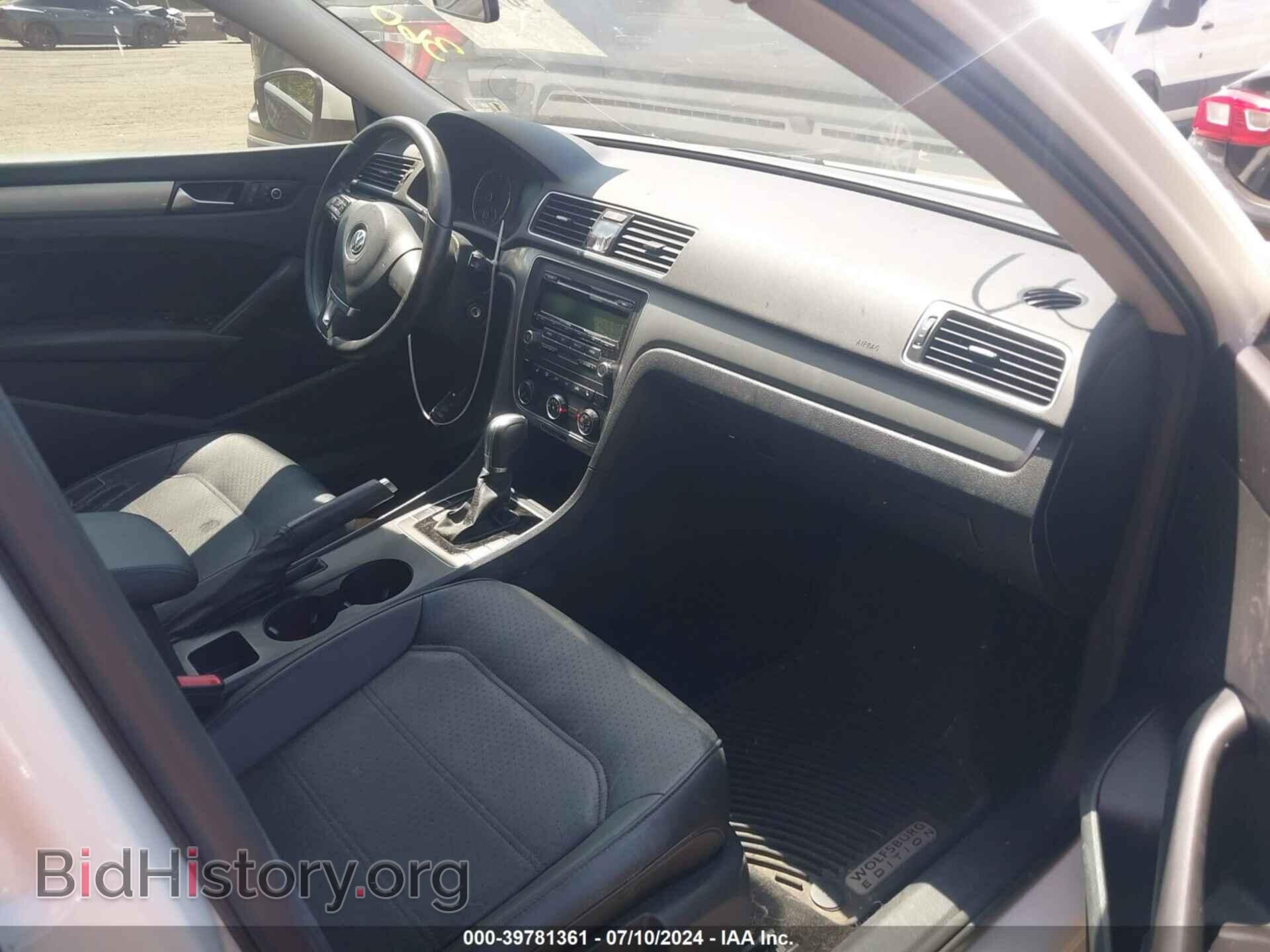 2014 VOLKSWAGEN PASSAT - VIN: 1VWAT7A38EC044862 - Фото 5