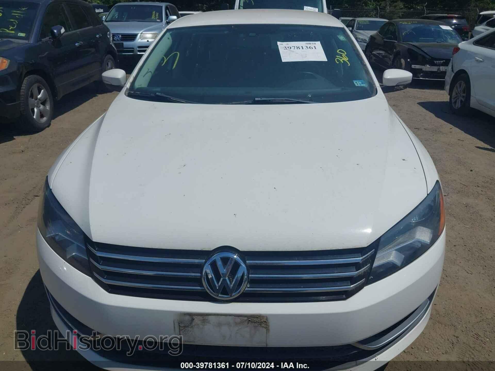 2014 VOLKSWAGEN PASSAT - VIN: 1VWAT7A38EC044862 - Фото 6
