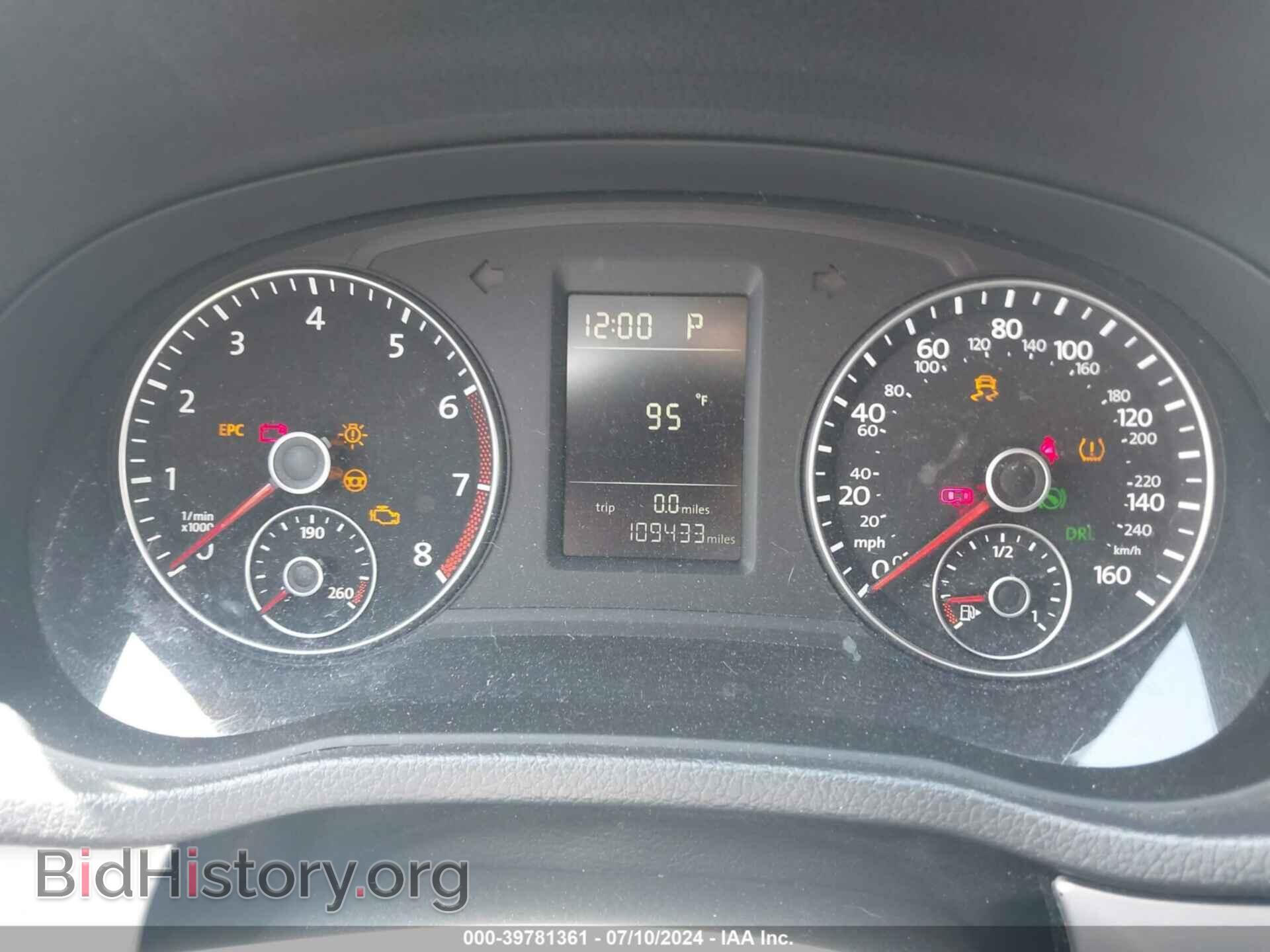 2014 VOLKSWAGEN PASSAT - VIN: 1VWAT7A38EC044862 - Фото 7