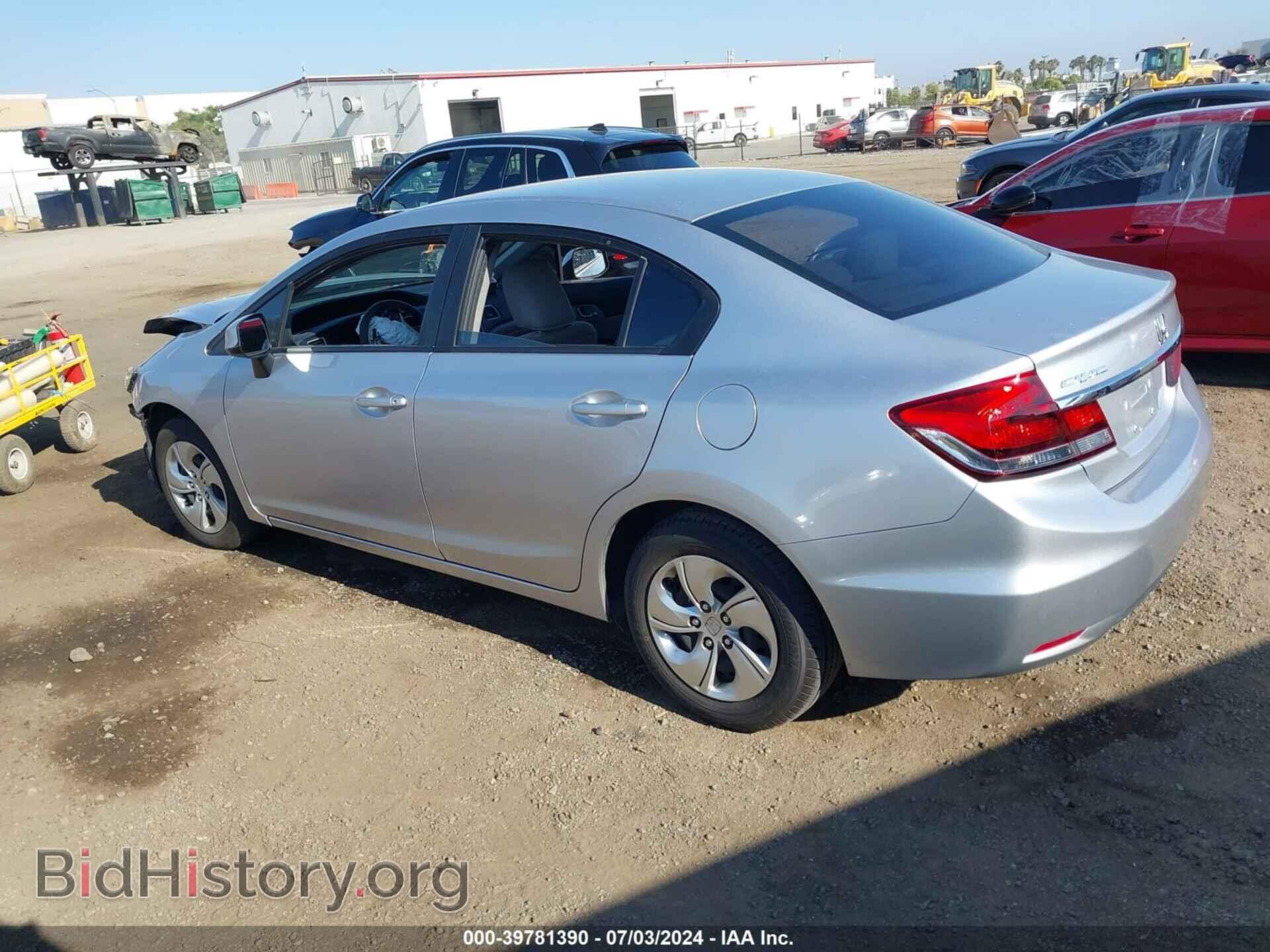 2013 HONDA CIVIC - VIN: 19XFB2F58DE046174 - Фото 3