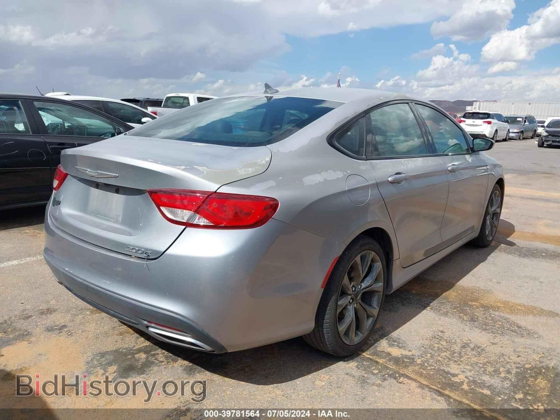 2015 CHRYSLER 200 - VIN: 1C3CCCBG9FN516633 - Фото 4