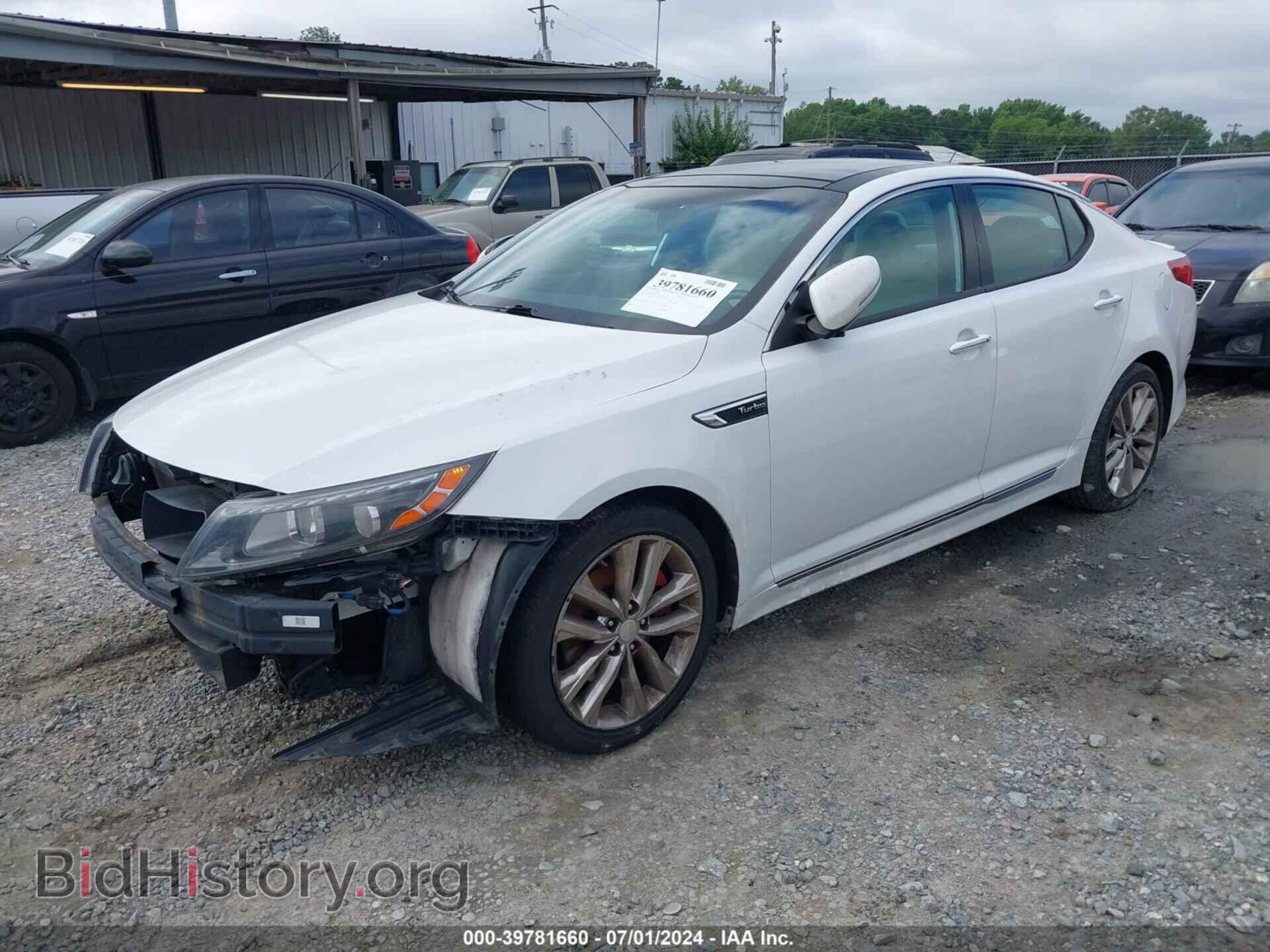 2015 KIA OPTIMA - VIN: 5XXGR4A67FG458561 - Фото 2