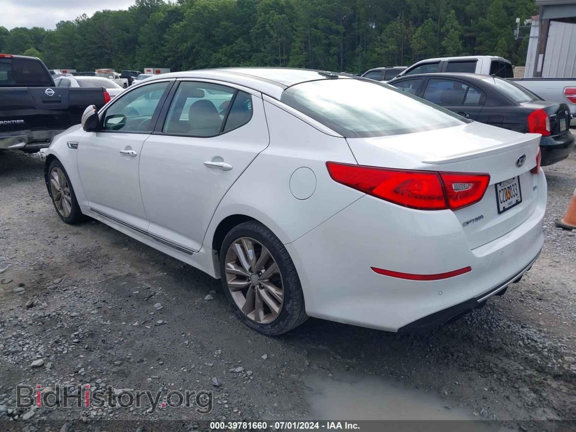 2015 KIA OPTIMA - VIN: 5XXGR4A67FG458561 - Фото 3