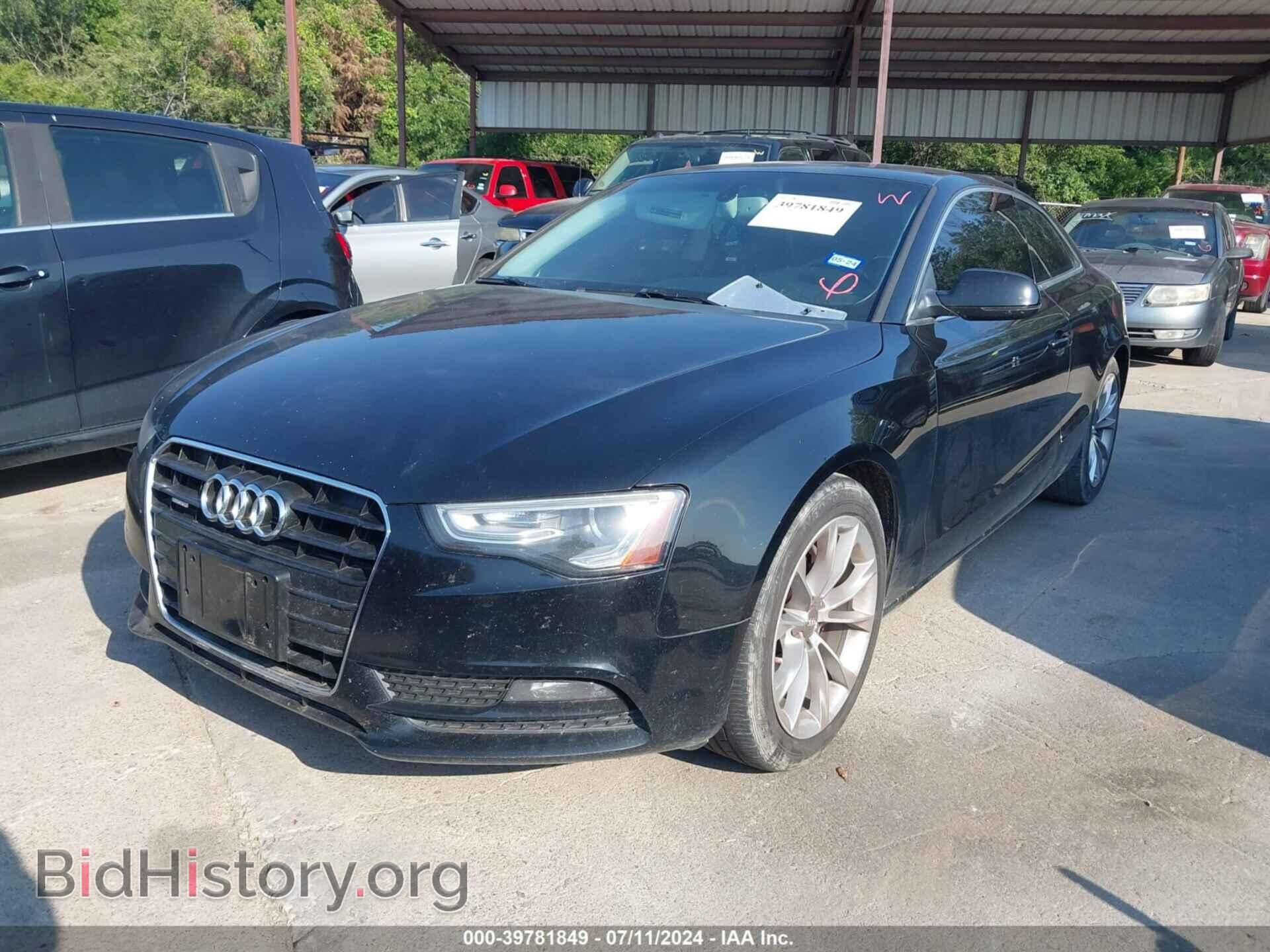 2014 AUDI A5 - VIN: WAULFAFR4EA011105 - Фото 2