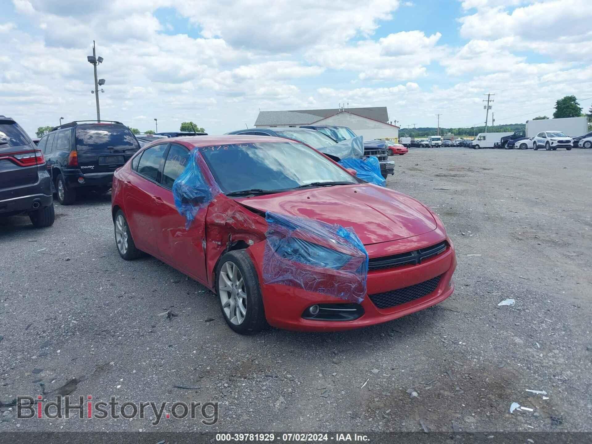 Photo 1C3CDFBA9DD323444 - DODGE DART 2013
