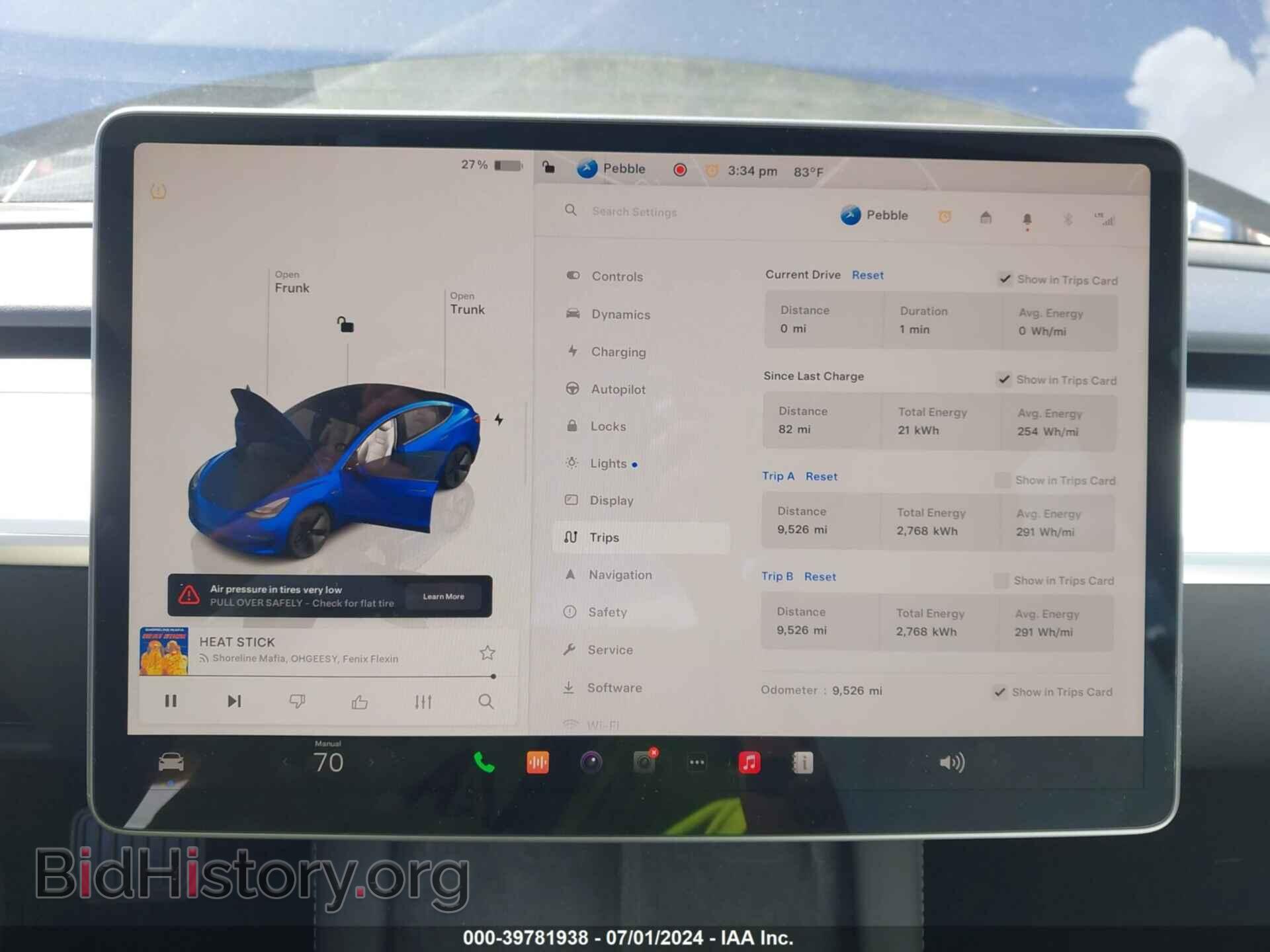 2023 TESLA MODEL 3 - VIN: 5YJ3E1EBXPF694206 - Фото 18