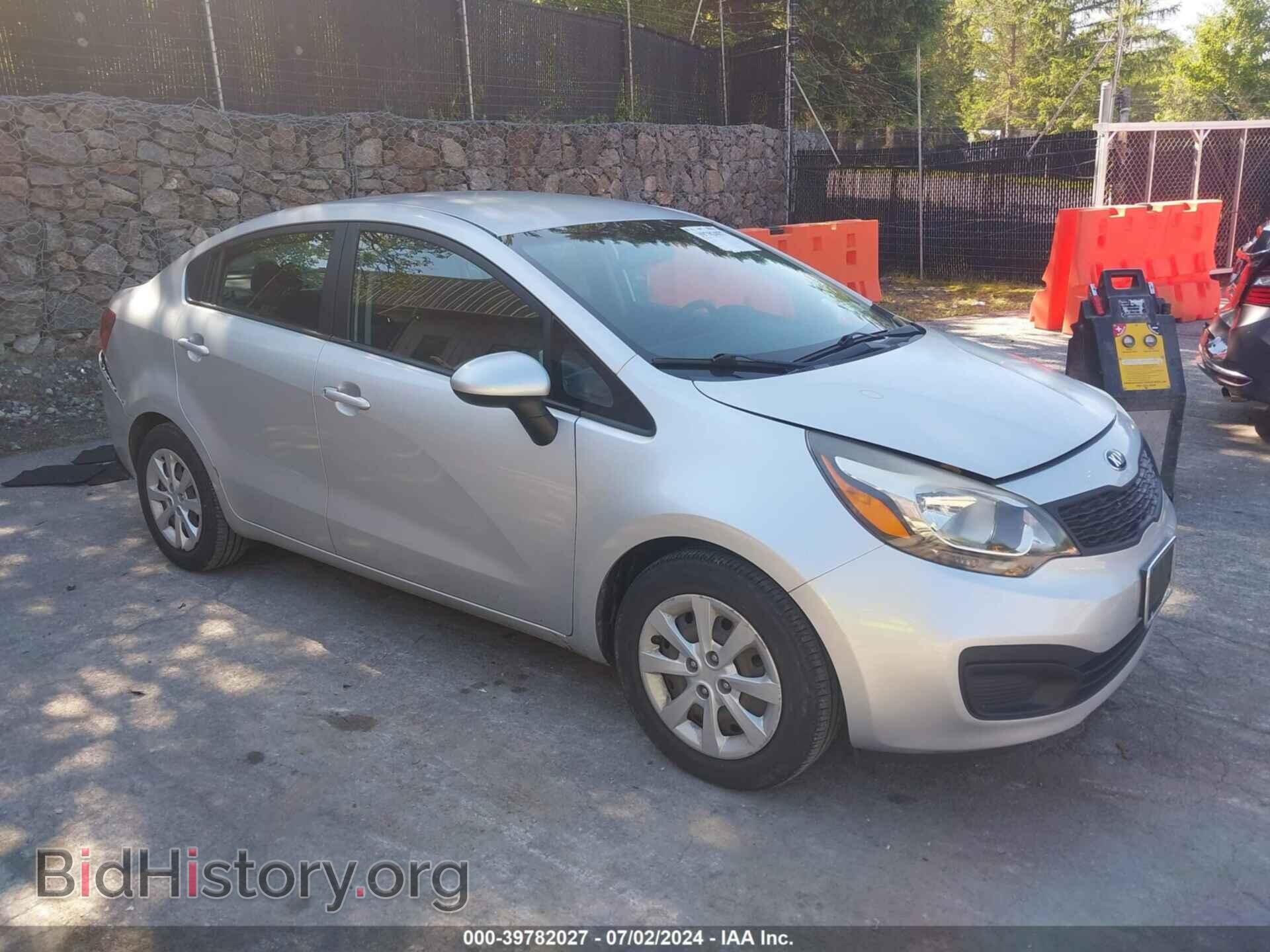 Фотография KNADM4A33E6415482 - KIA RIO 2014