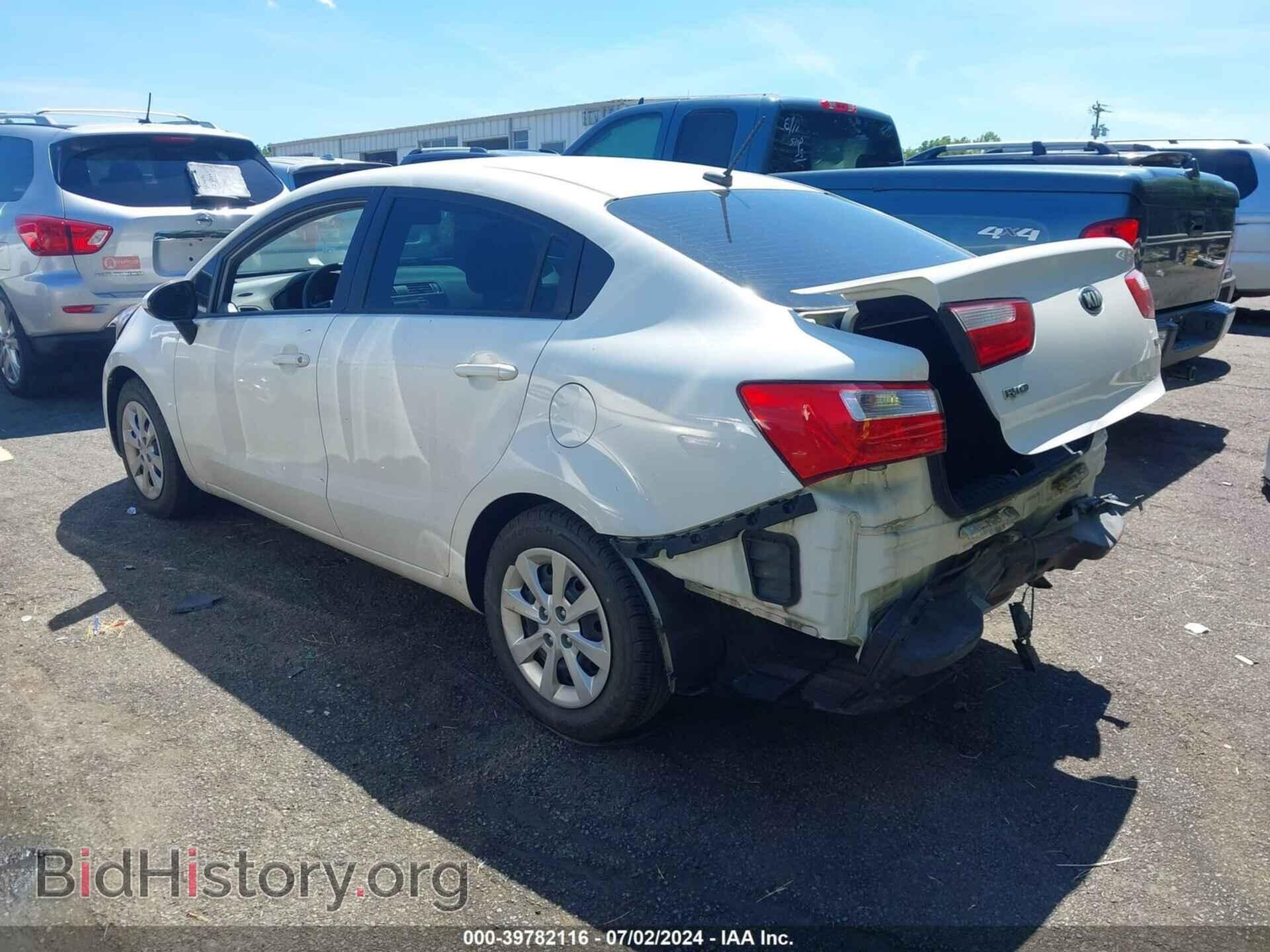 2016 KIA RIO - VIN: KNADM4A33G6643162 - Фото 3