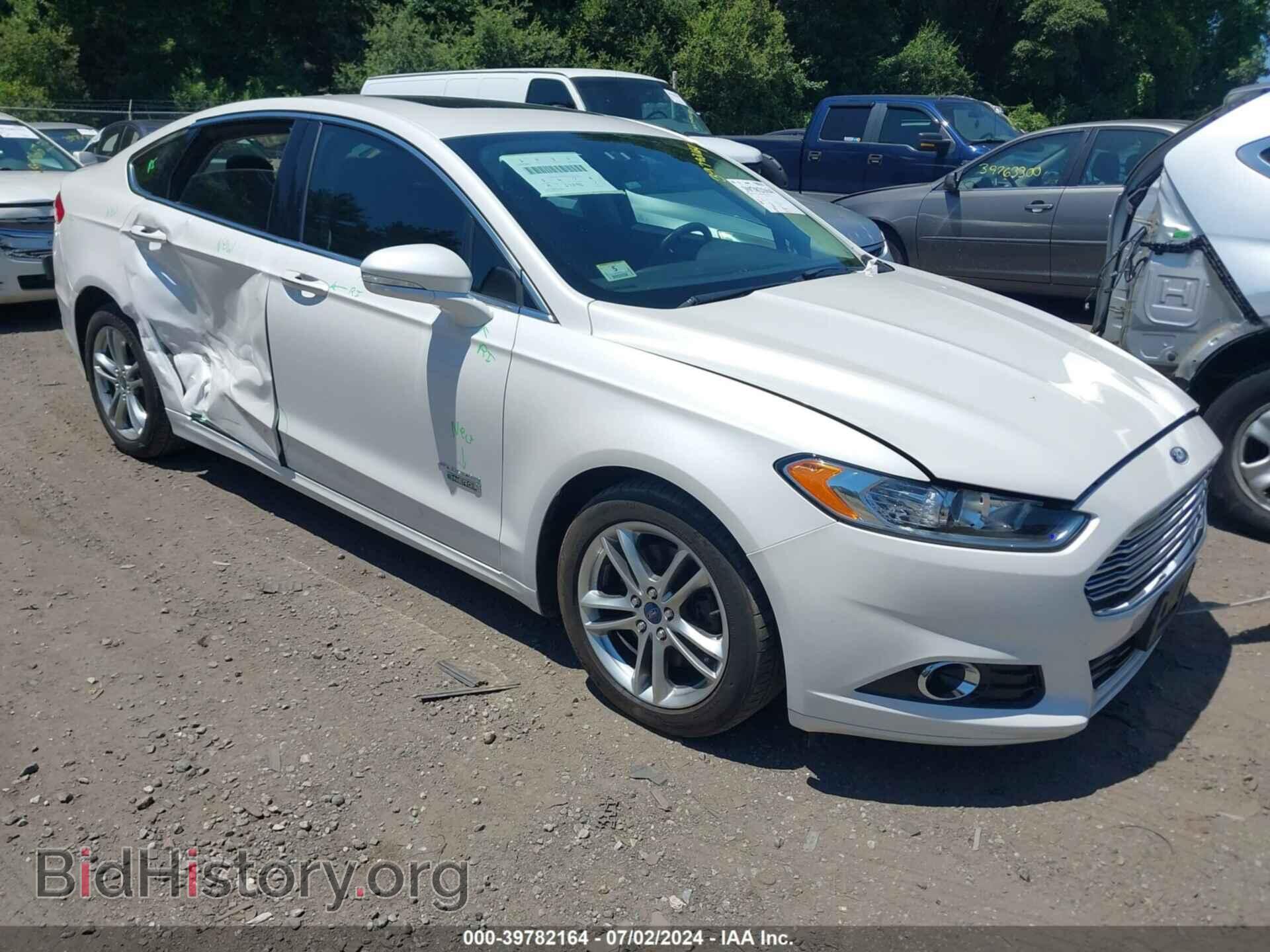 Фотография 3FA6P0SU4FR156286 - FORD FUSION ENERGI 2015