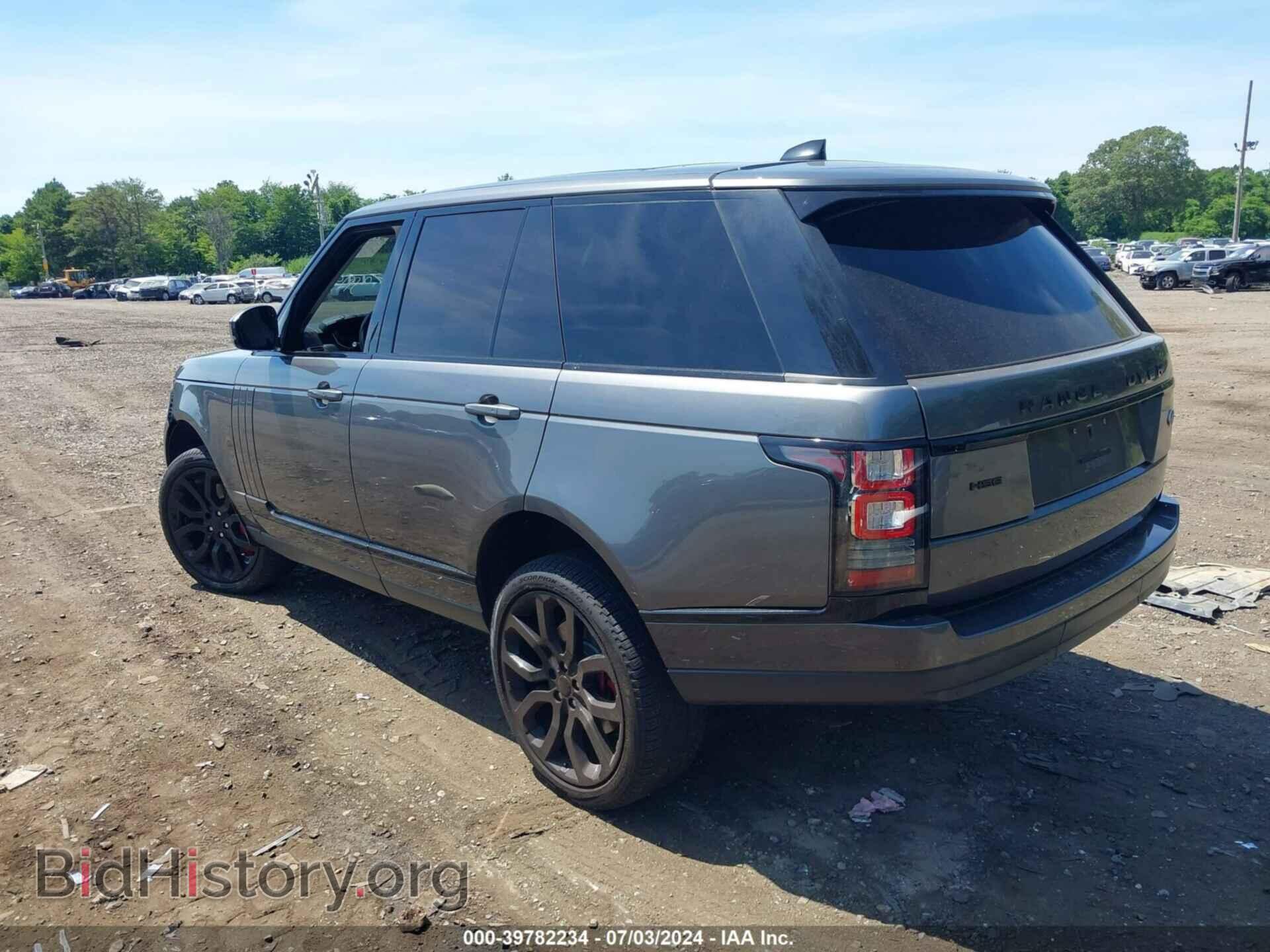 2017 LAND ROVER RANGE ROVER - VIN: SALGS2FV8HA329549 - Фото 3