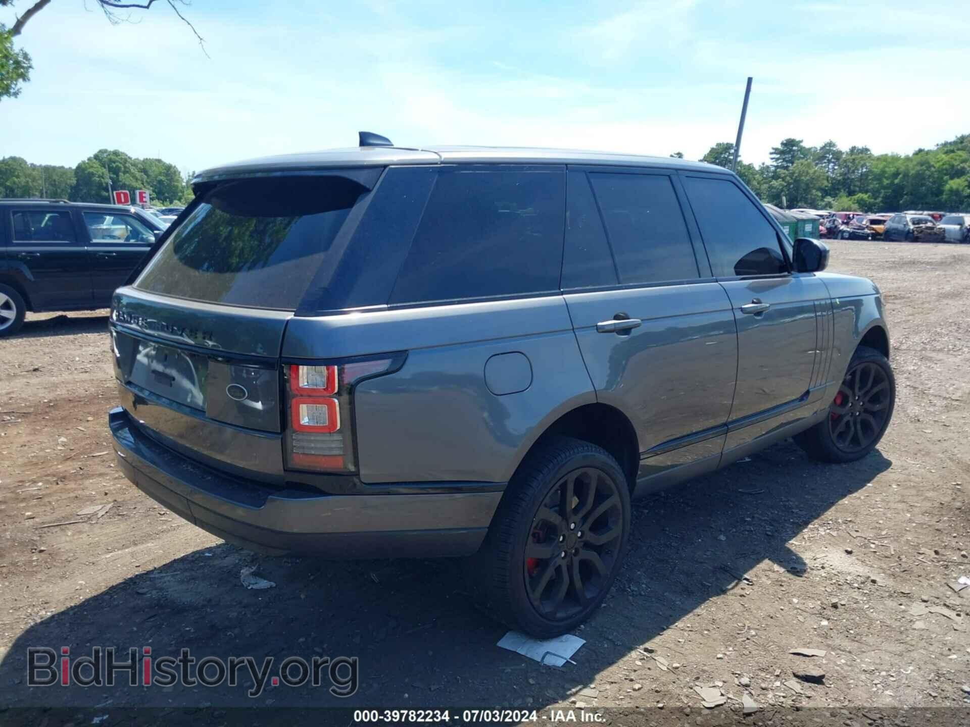 2017 LAND ROVER RANGE ROVER - VIN: SALGS2FV8HA329549 - Фото 4