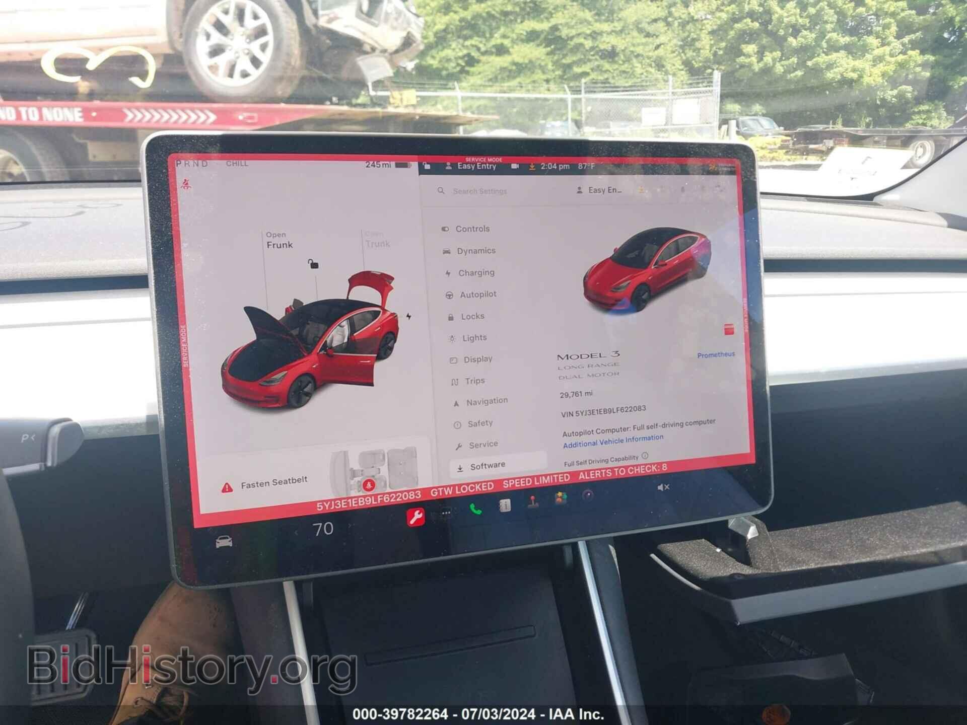 2020 TESLA MODEL 3 - VIN: 5YJ3E1EB9LF622083 - Фото 19