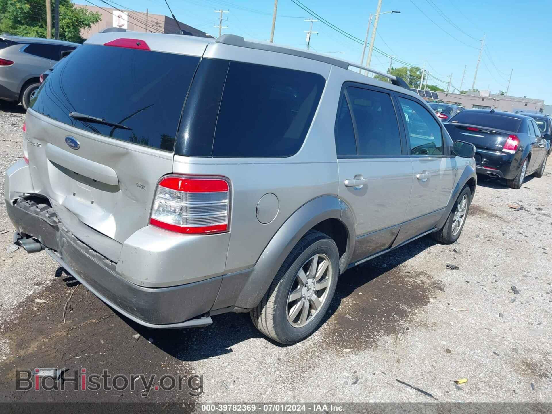 2008 FORD TAURUS X - VIN: 1FMDK02W48GA09084 - Фото 4