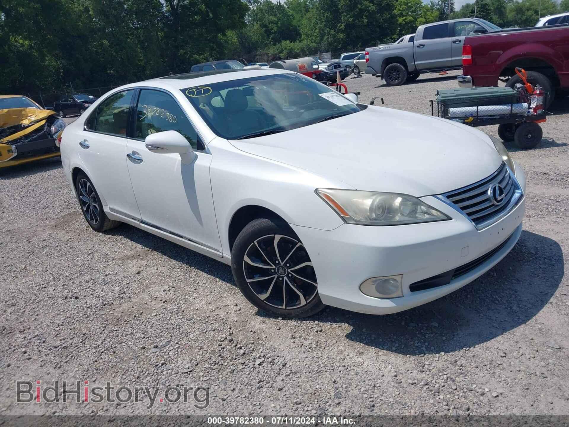 Photo JTHBK1EG6B2453446 - LEXUS ES 350 2011