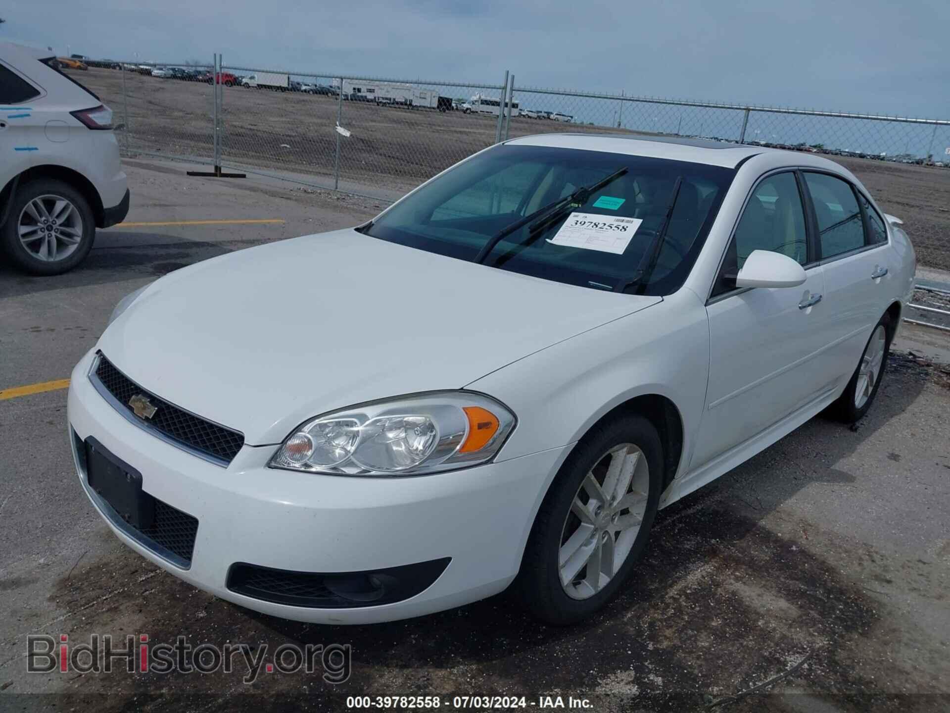 2013 CHEVROLET IMPALA - VIN: 2G1WC5E37D1102576 - Фото 2