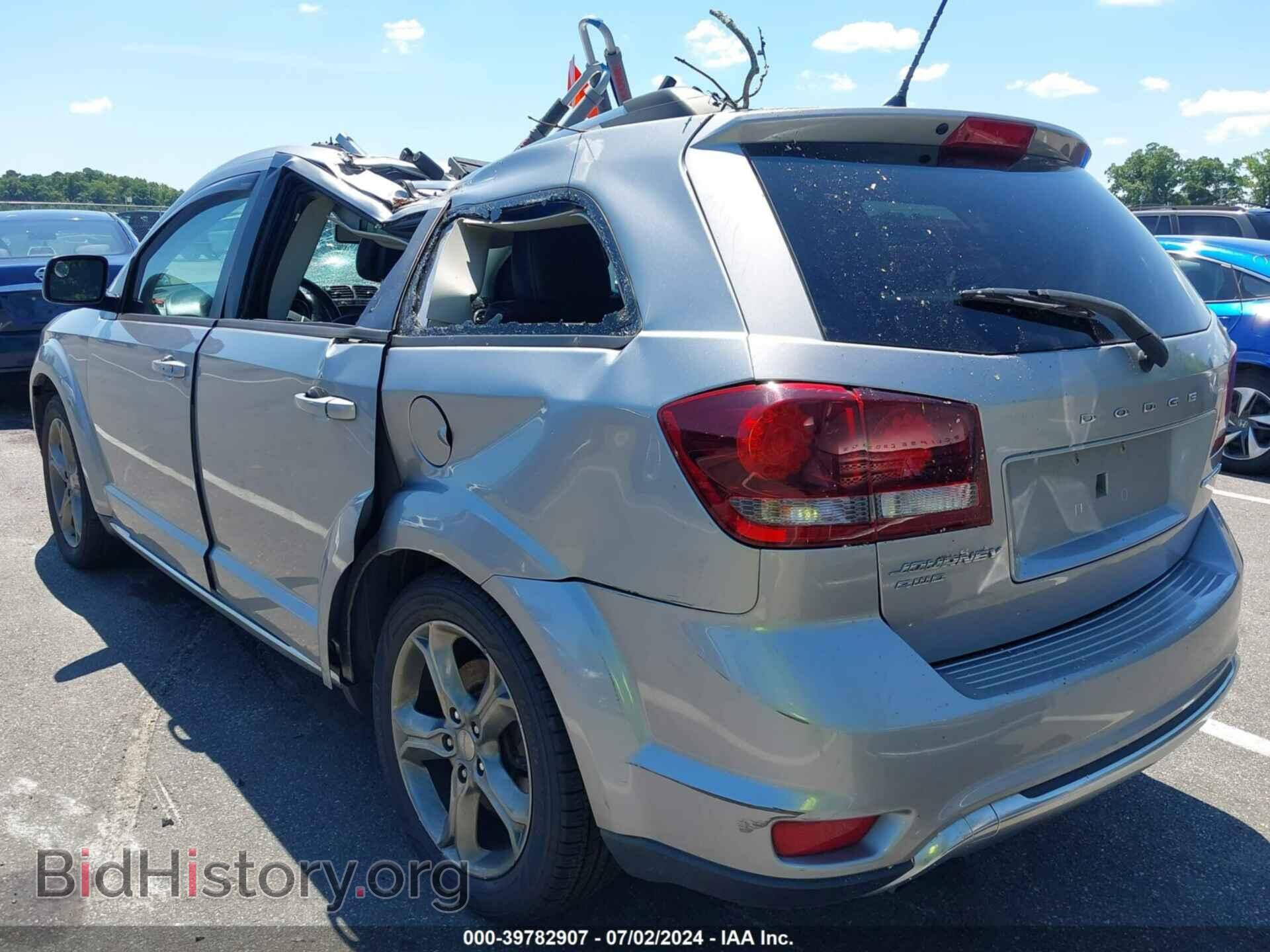 2016 DODGE JOURNEY - VIN: 3C4PDDGG9GT217024 - Фото 3